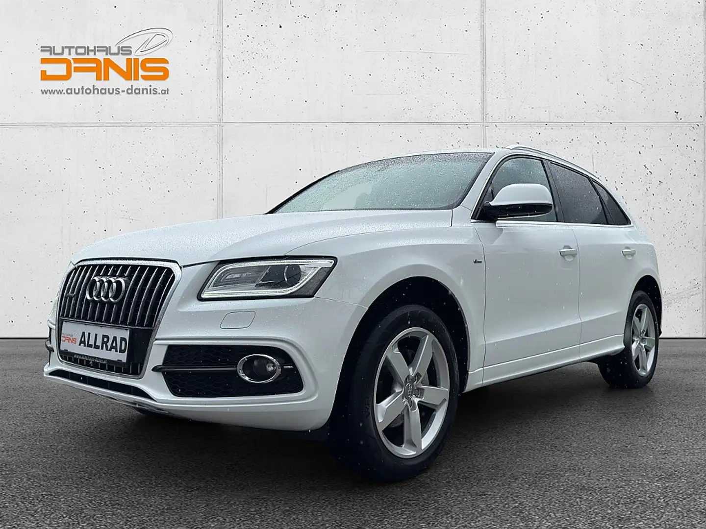 Audi Q5 2,0 TDI quattro S-tronic S-Line AHV/NAVI/XENON/... Blanc - 1