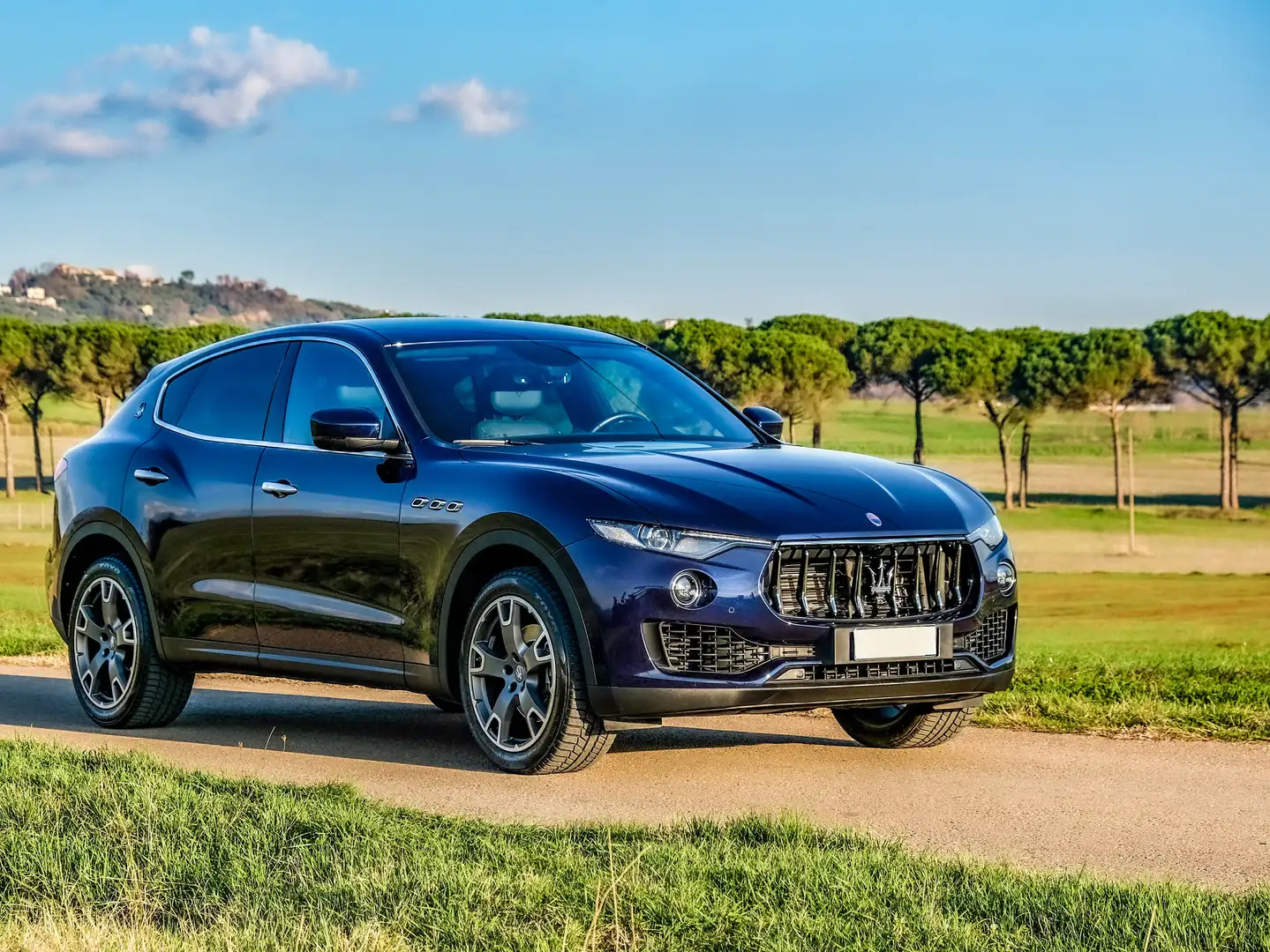 Maserati Levante 3.0 V6 250cv auto UNICO PROPRIETARIO Kék - 2