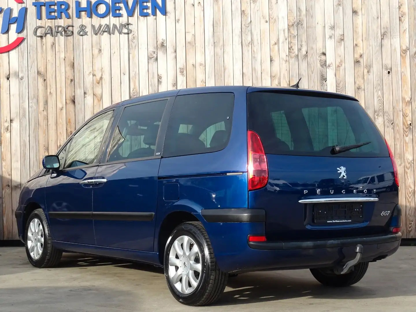 Peugeot 807 Family 2.2 HDi 7-Sitzer Klima Tempom. 94KW Bleu - 2
