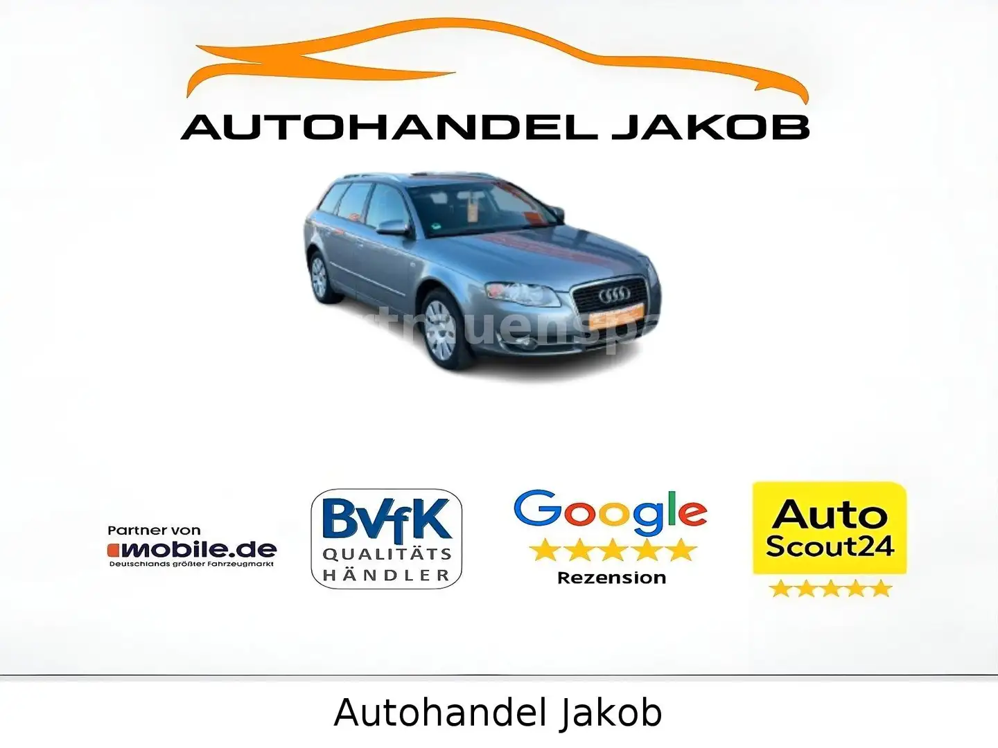 Audi A4 //2.0/1.Hand/Neue Bereifung/Super Historie! Grau - 2