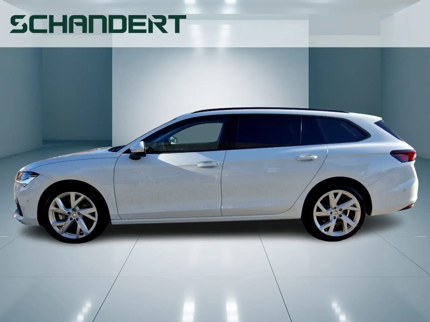 Skoda Superb Combi 2.0 TDI 4x4 DSG Matrix Navi AHK Standhzg. Weiß - 2