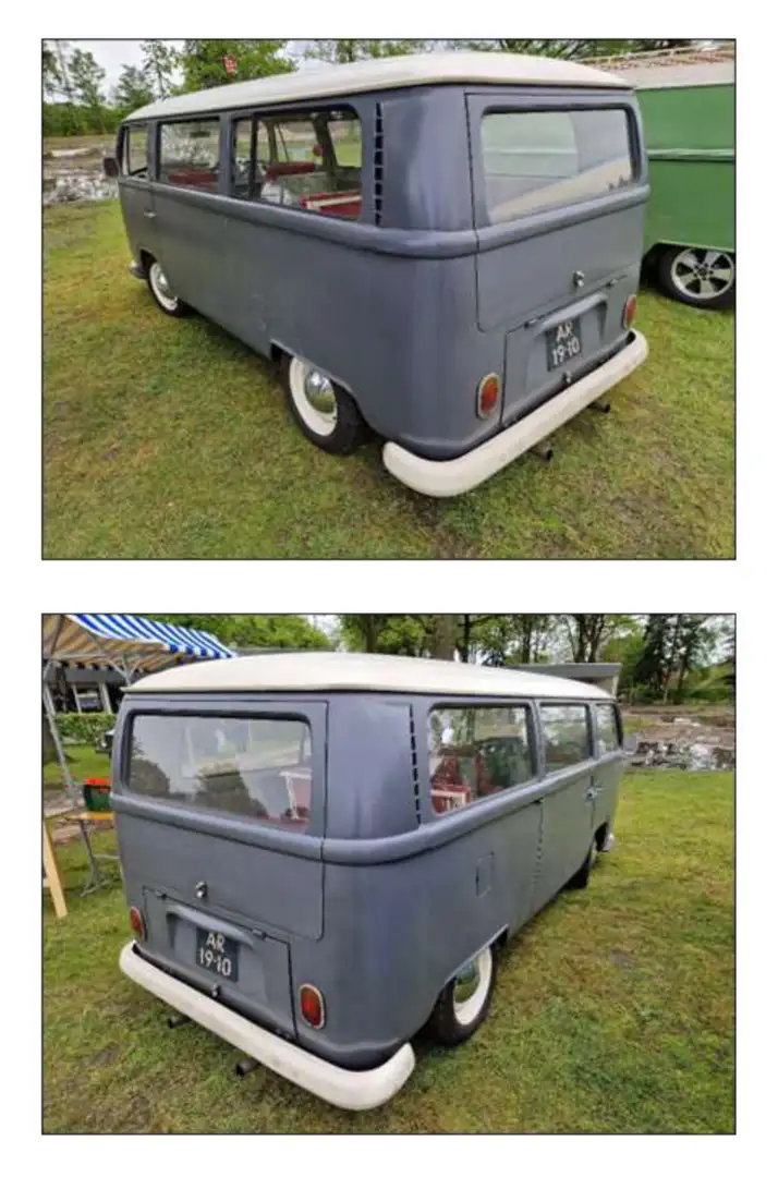 Volkswagen T2 T2a / Early Bay Grijs - 2