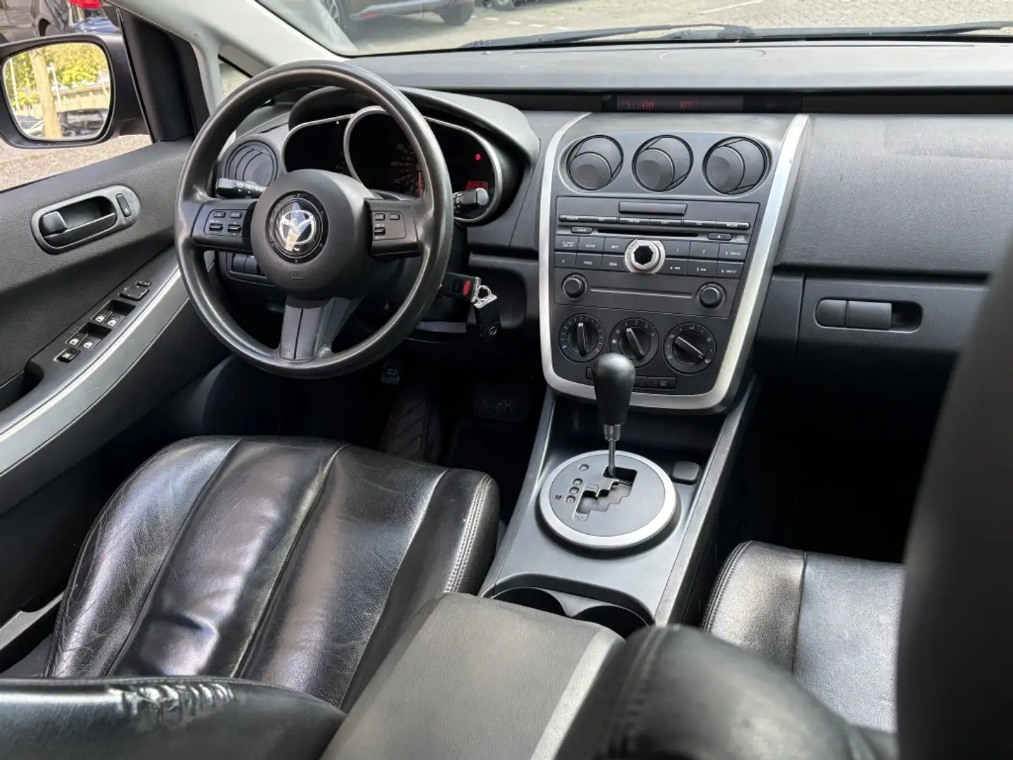 Mazda CX-7 2.3 Turbo Touring AUTOMAAT LEER CRUISE Zwart - 2