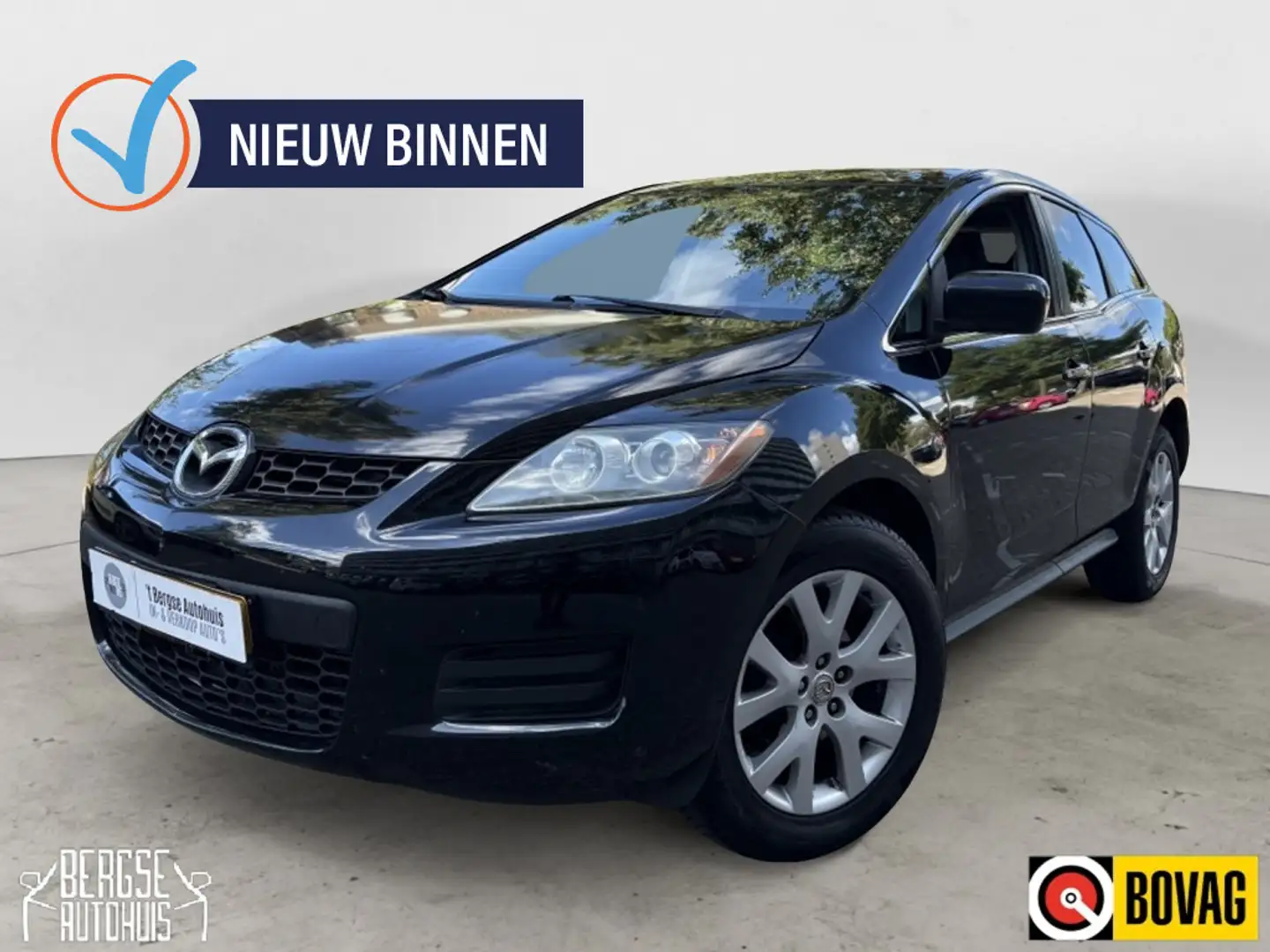 Mazda CX-7 2.3 Turbo Touring AUTOMAAT LEER CRUISE Zwart - 1