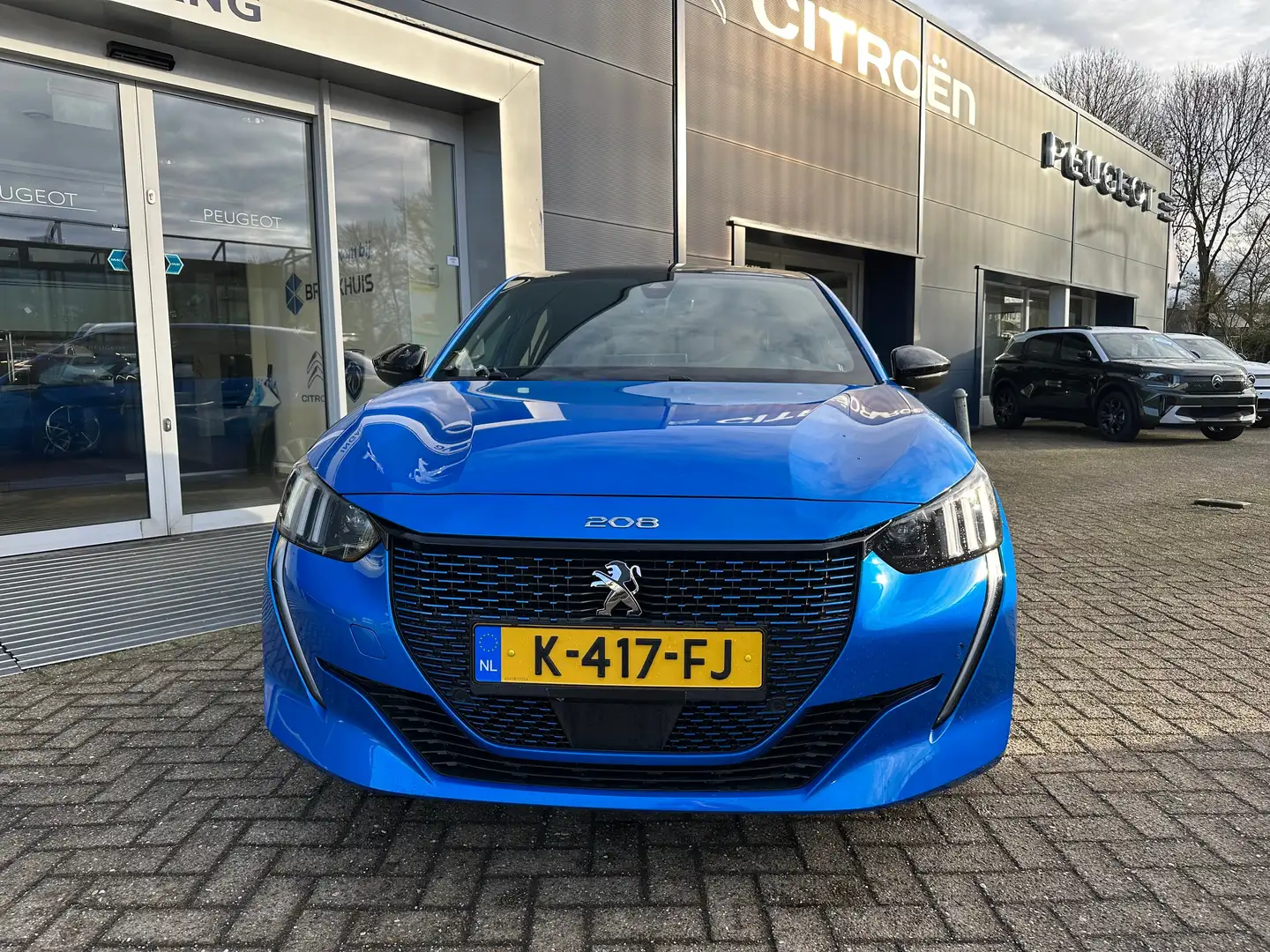 Peugeot e-208 EV GT 350 50 kWh | Achterbank in delen neerklapbaa Bleu - 2