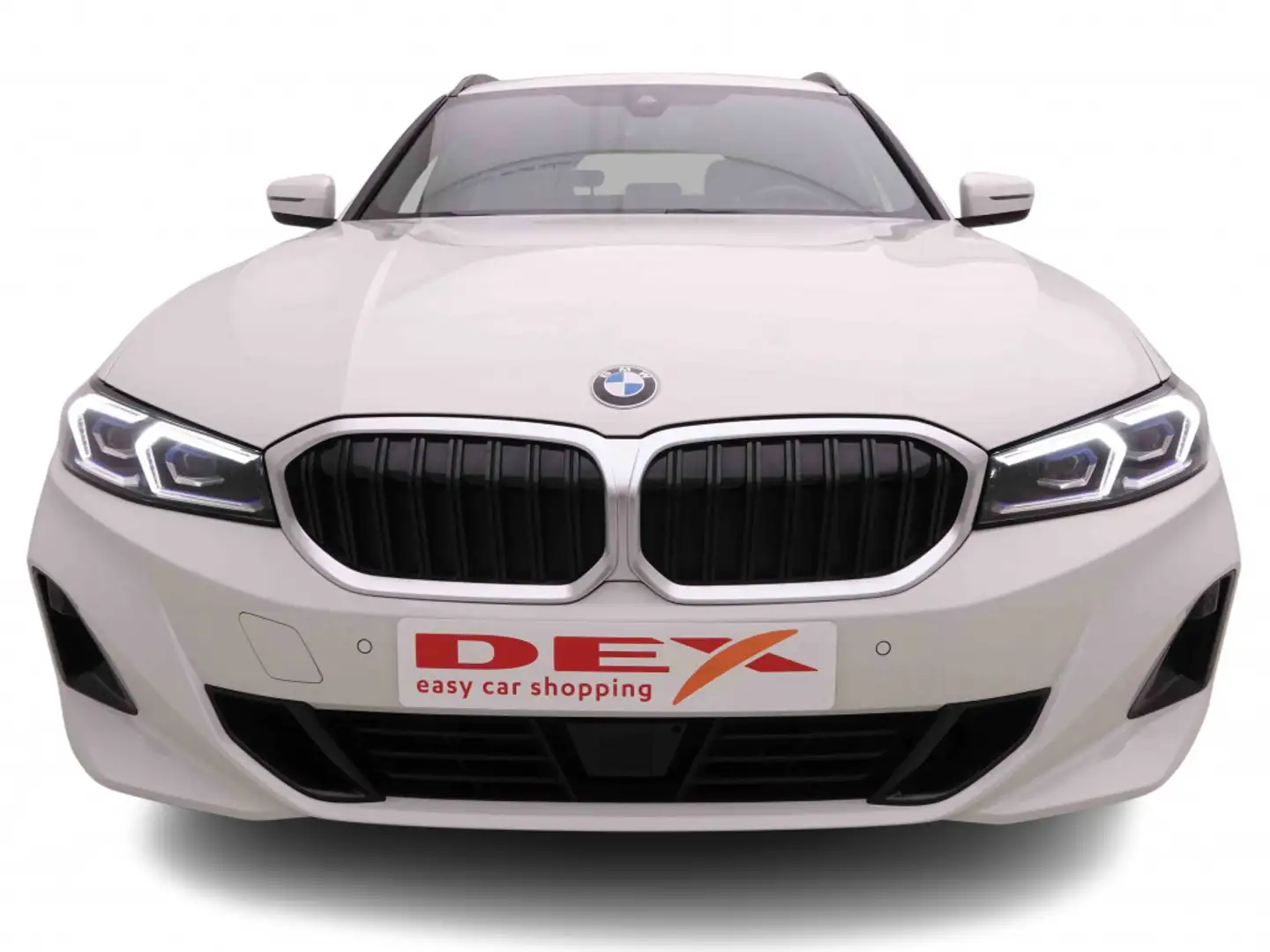BMW 318 318dA Touring + LED + Sport Seats + Keyless + HUD Blanc - 2