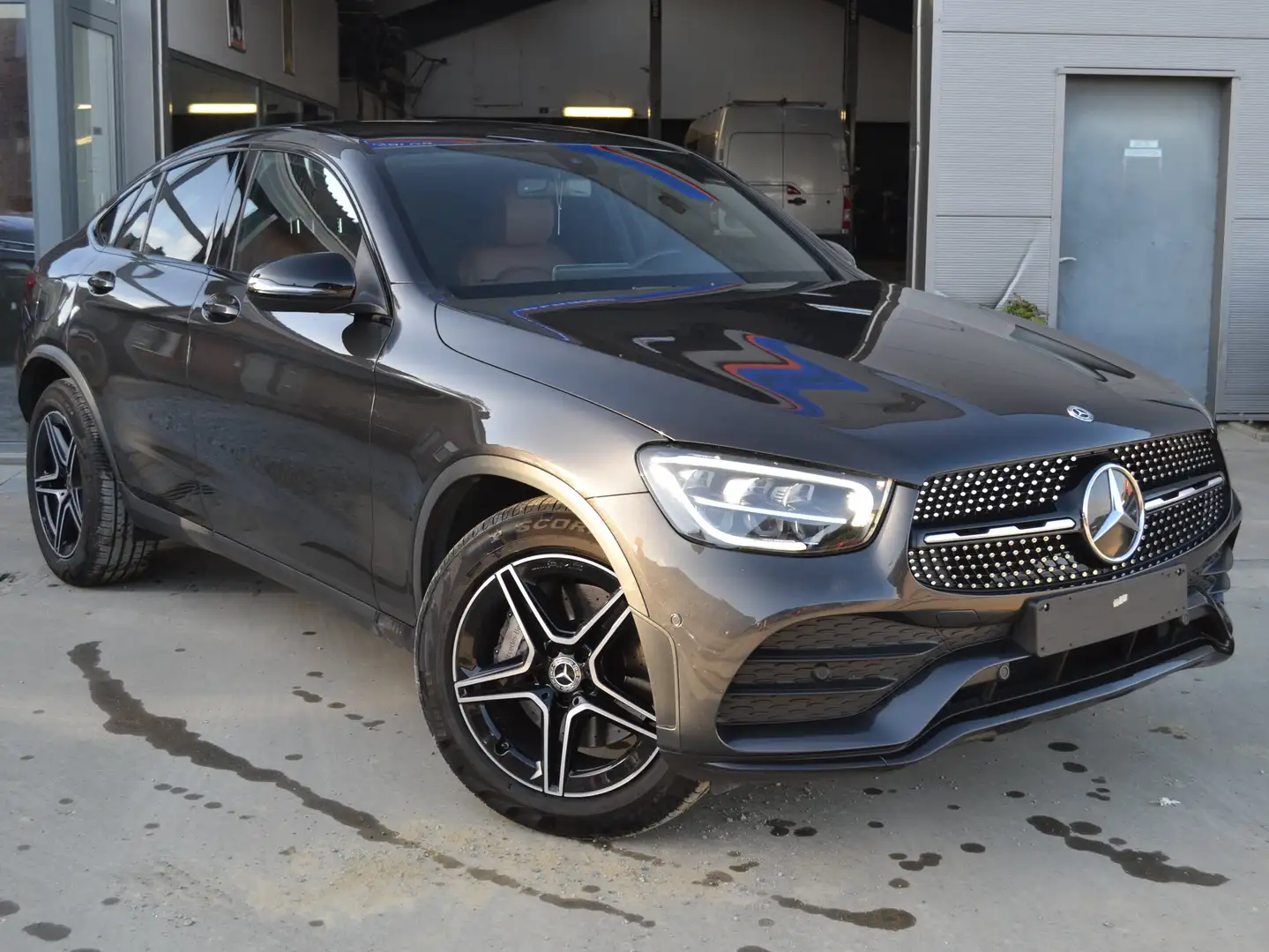 Mercedes-Benz GLC 200 COUPE/AMG LINE/BTW WAGEN Noir - 1