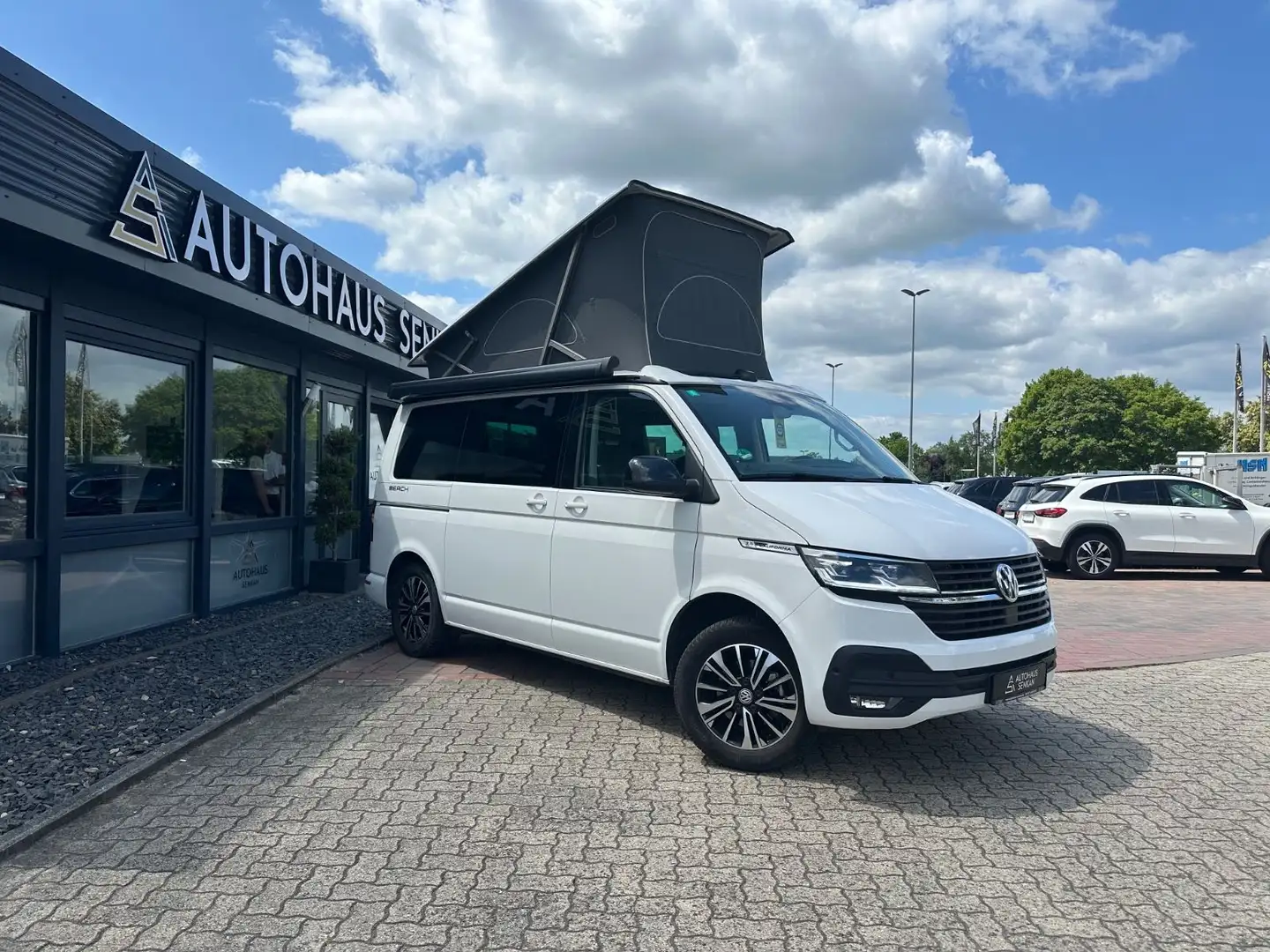 Volkswagen T6 California T6.1 California Beach Camper*STANDH*R-CAM* Blanco - 1