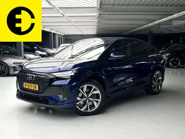 Audi Q4 e-tron Sportback 40 Launch edition Advanced 77 kWh | Voor