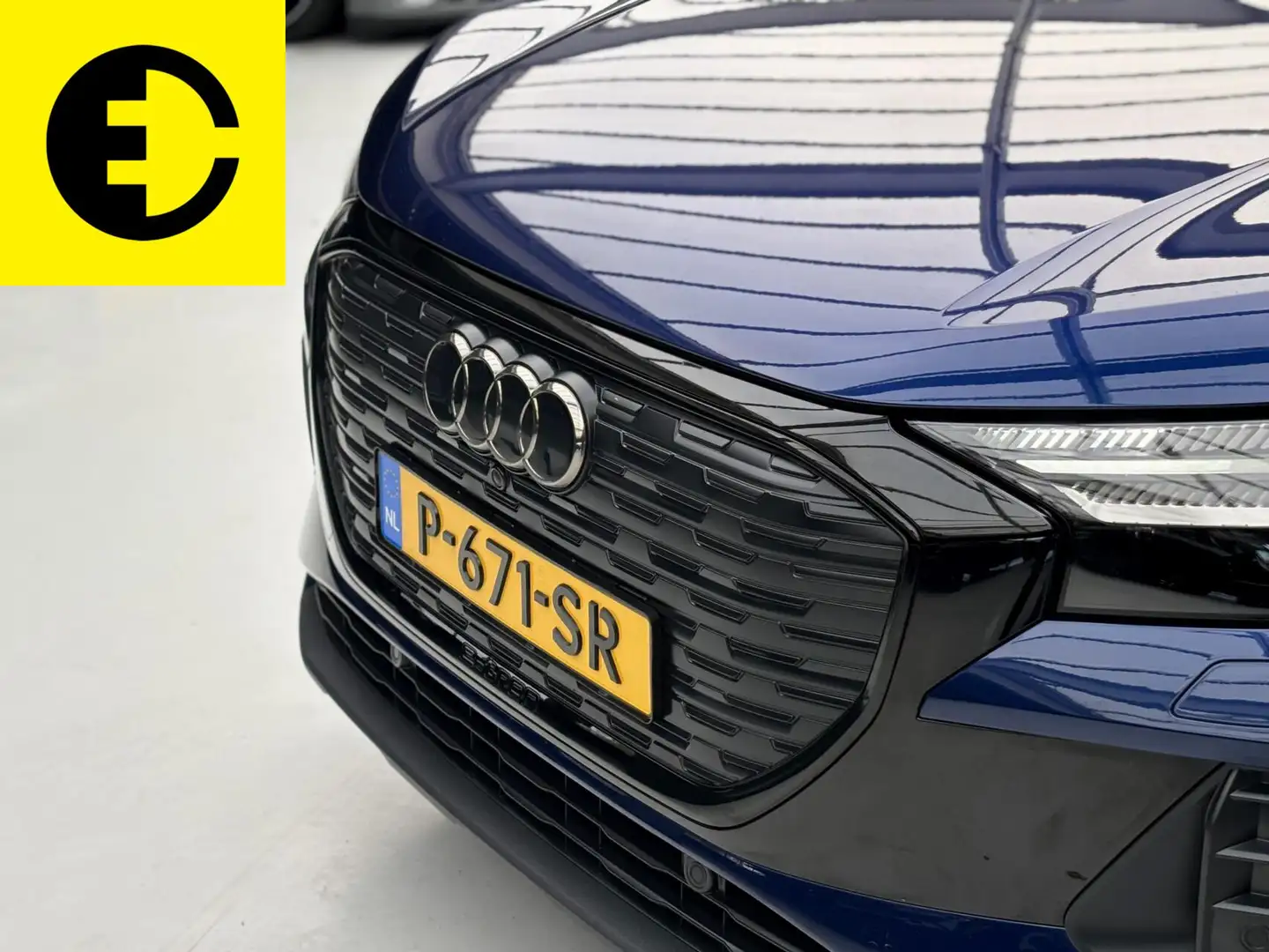 Audi Q4 Sportback e-tro 40 Launch edition Advanced 77 k Bleu - 2