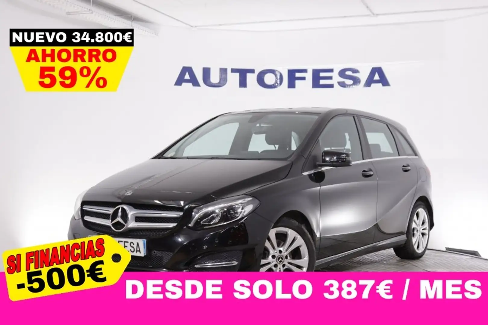 Mercedes-Benz B 170 D 7G 109cv AUTO 5P # NAVY Negro - 1