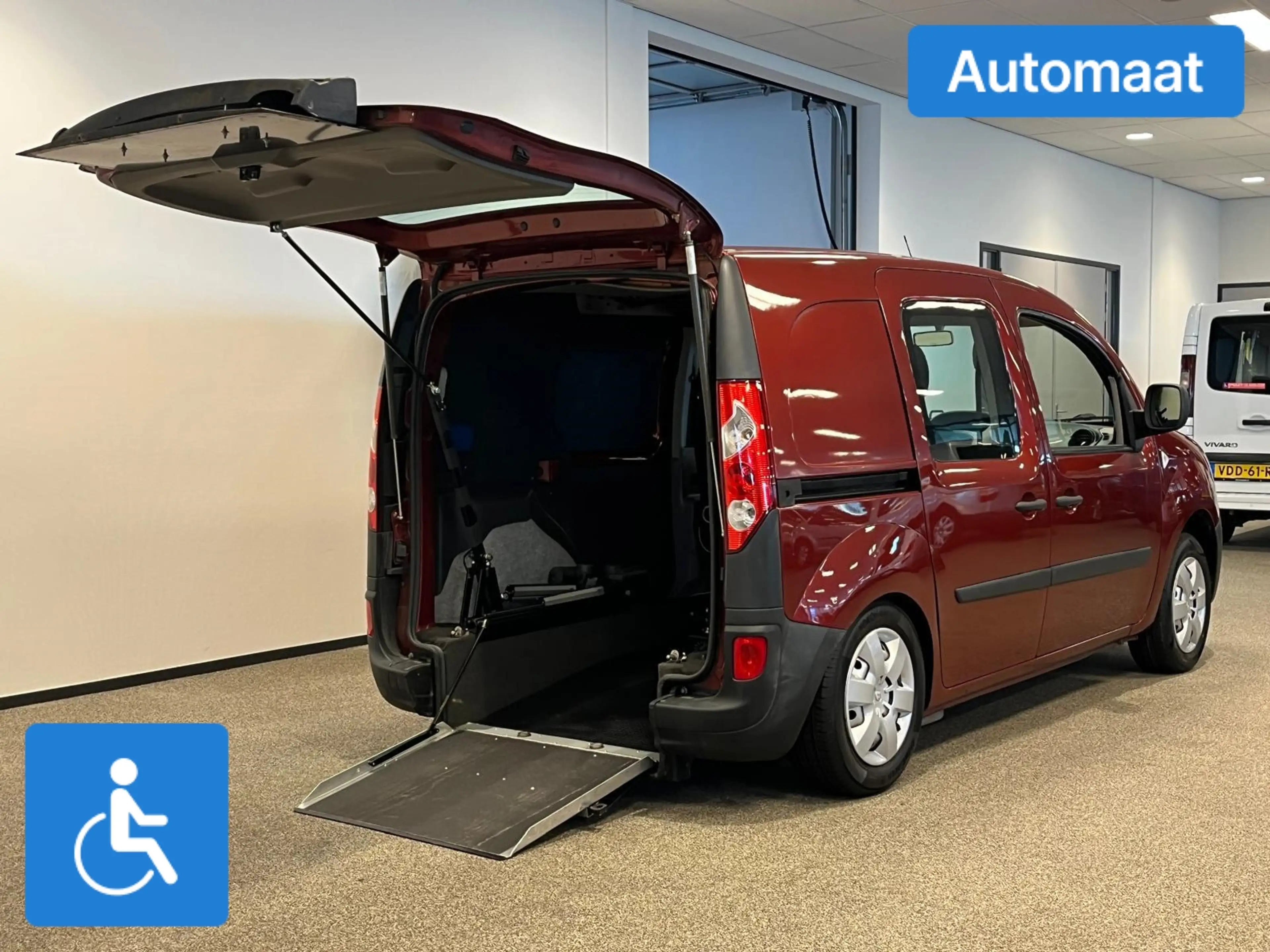 Renault Kangoo Rolstoelauto Automaat Zelfrijder Handbediening (Ha — photo 3
