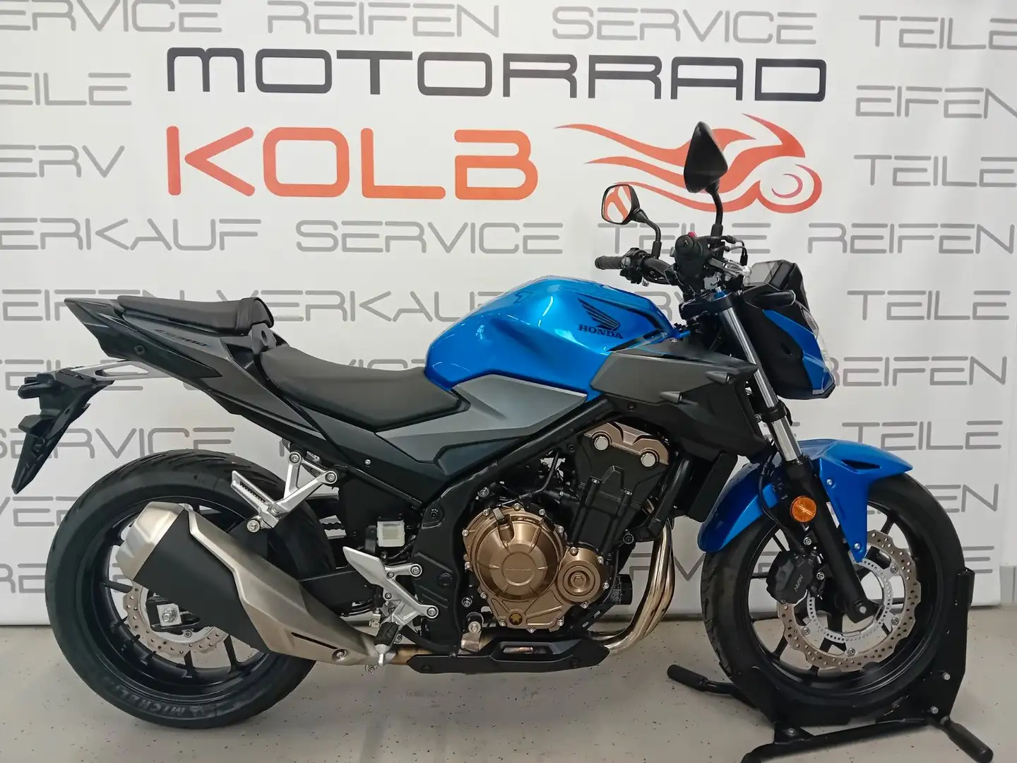 Honda CB 500 FA Bleu - 1