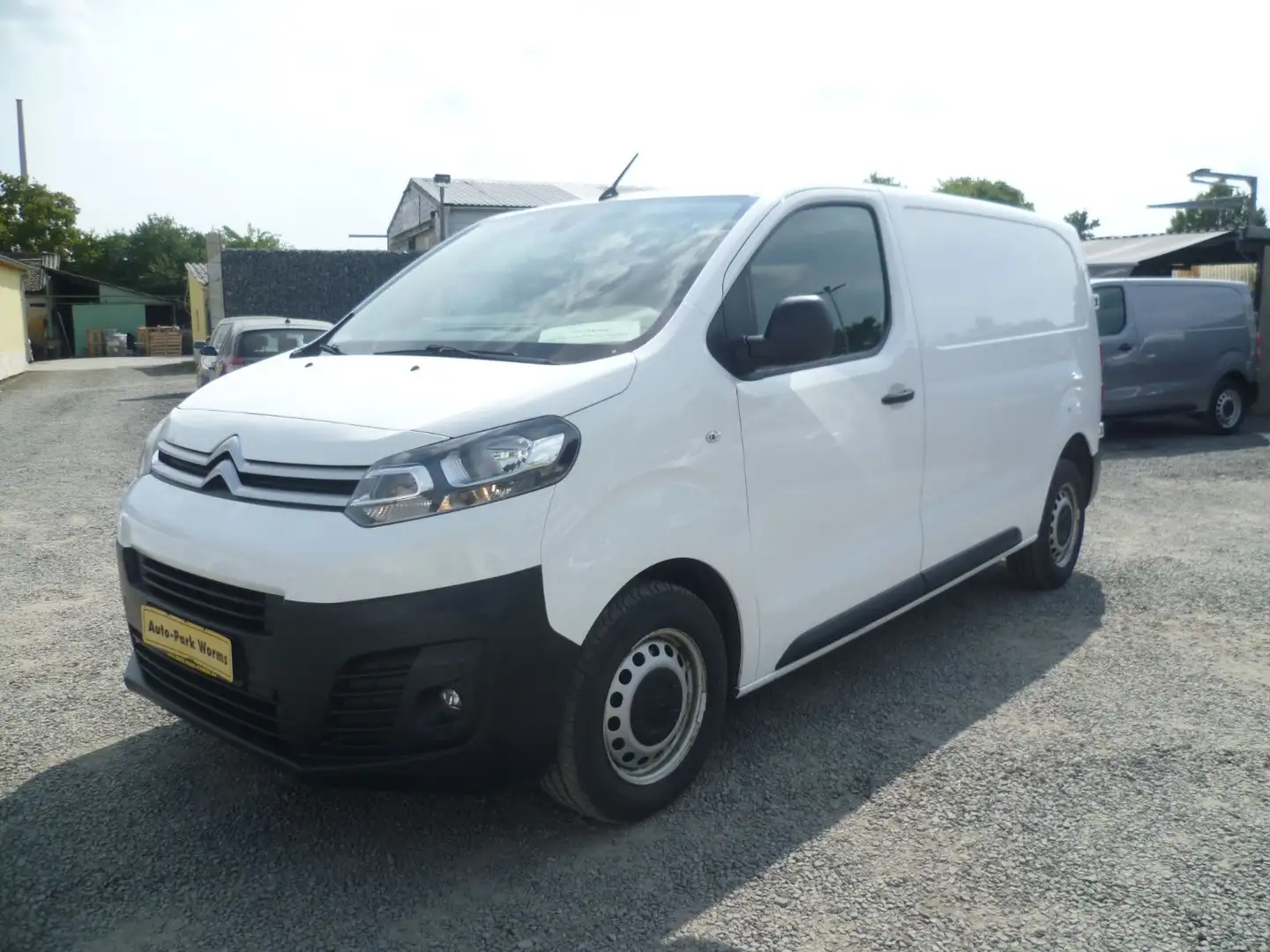 Citroen Jumpy Kasten M L2 Klima K-Leder Kam Tempomat R+L Blanc - 1