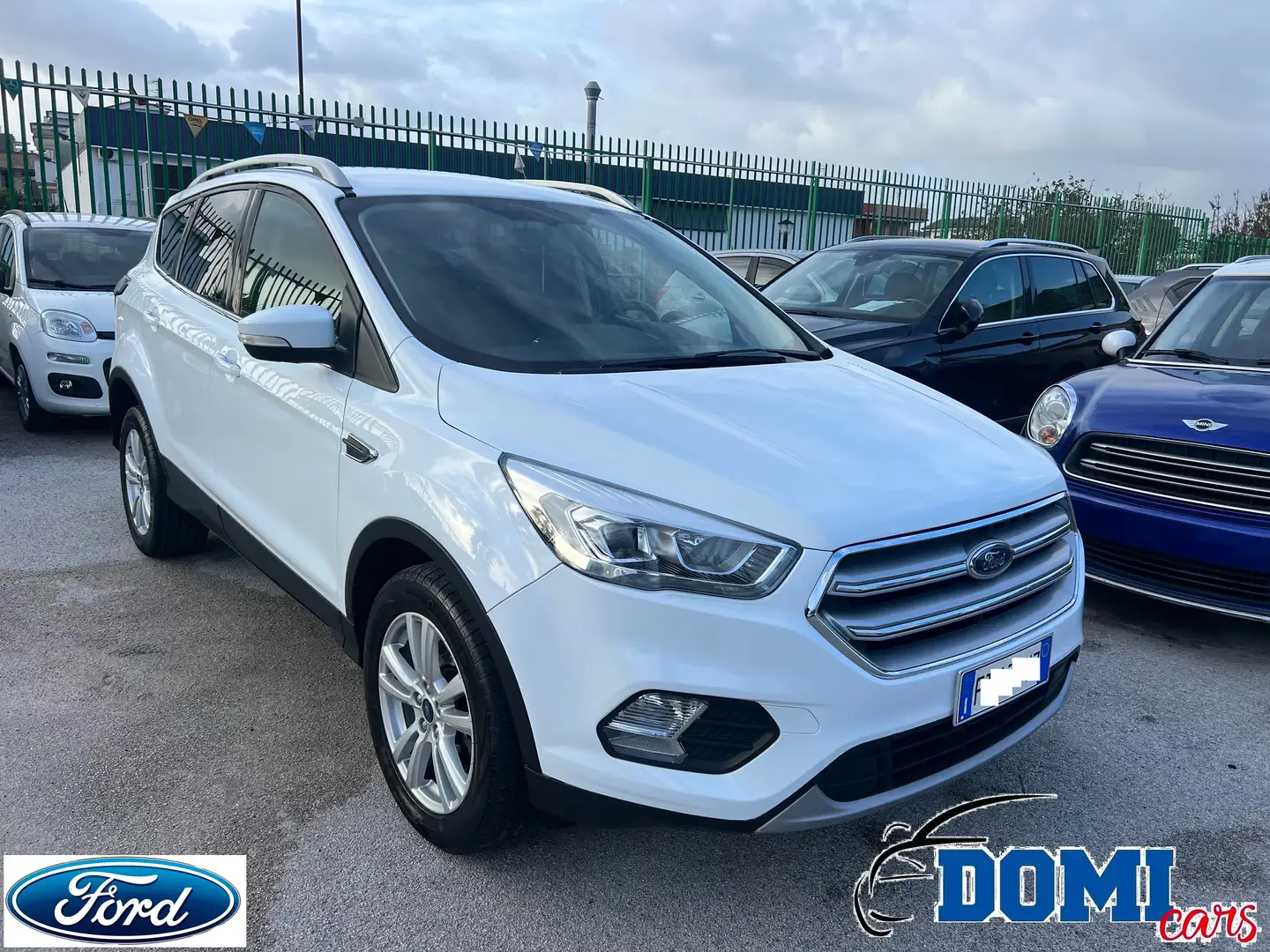 Ford Kuga Kuga 2.0 tdci powershift my19 Bianco - 1