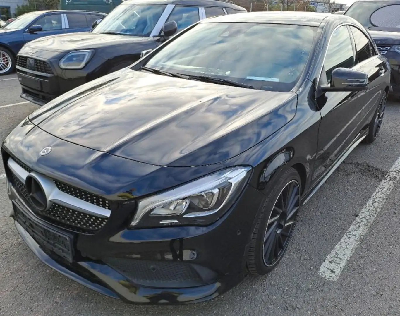 Mercedes-Benz CLA 220 Cdi /AMG-Paket/Pano/LED/H&K/ Schwarz - 1