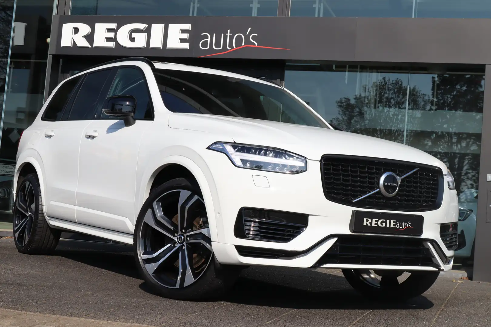 Volvo XC90 2.0 T8 Recharge AWD R-Design 7 pers. B&W Schuifdak Wit - 1