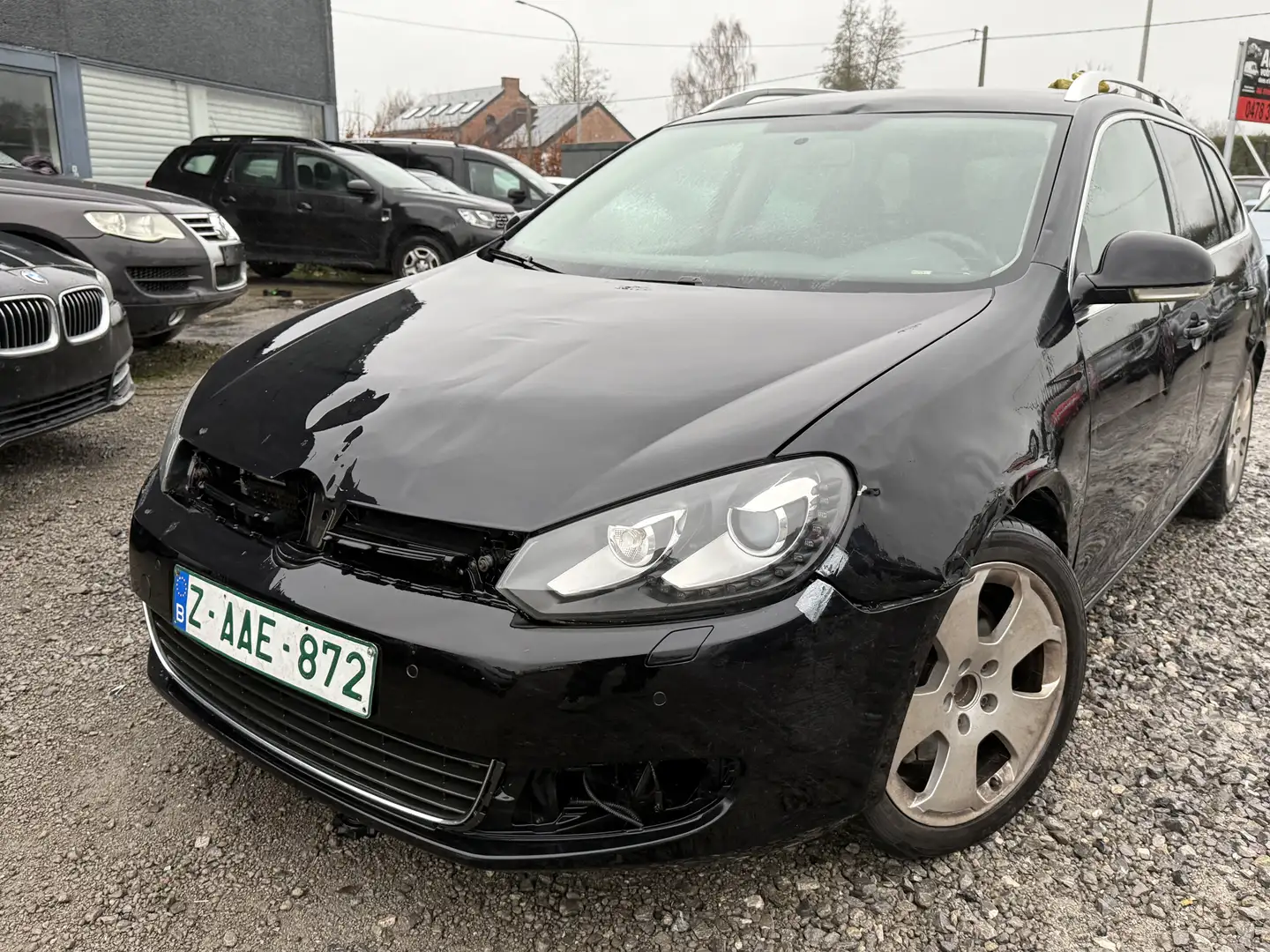 Volkswagen Golf Variant 2.0 CR TDi Comfortline DPF DSG Zwart - 1
