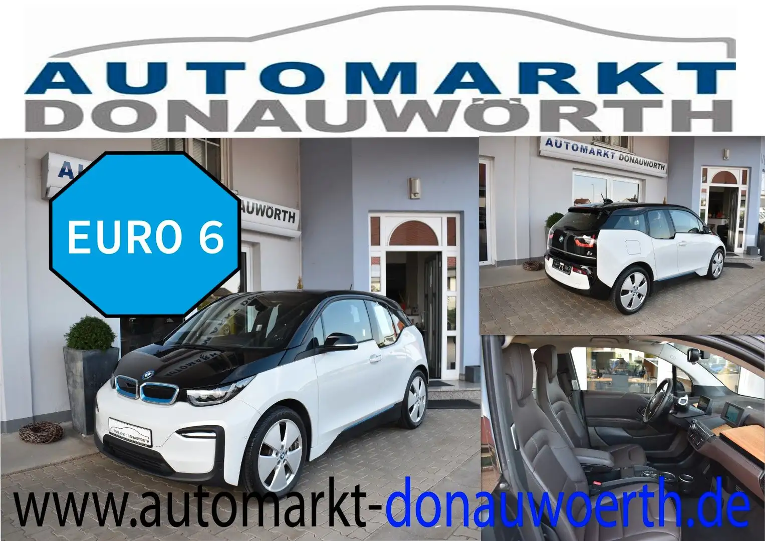 BMW i3 ( 120 Ah ) Suit Leder Kamera LED Komfortzugan Wit - 1