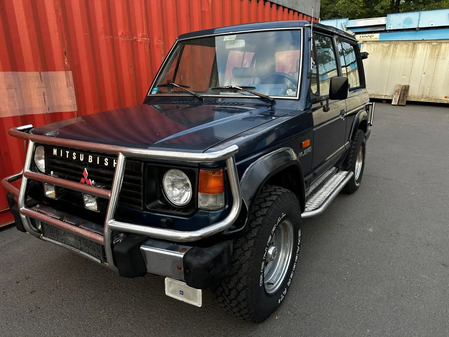 Mitsubishi Pajero 2.5 Turbodiesel,Standheizung, Sportsitze Blau - 1