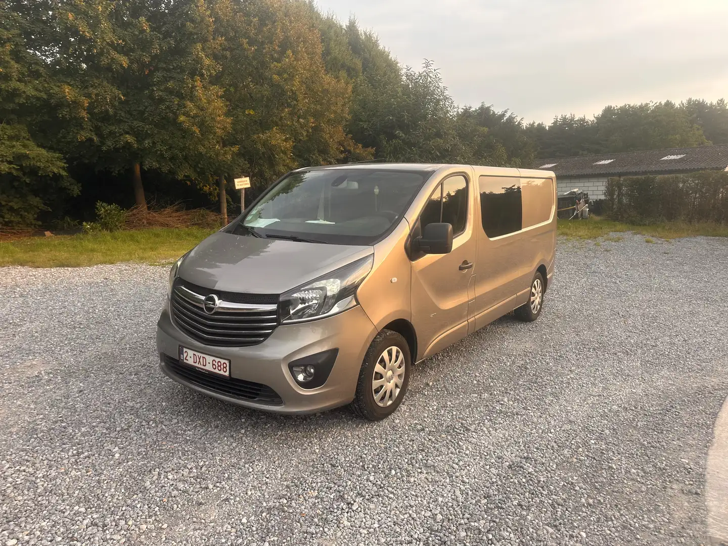 Opel Vivaro 1.6CDTI 120PK Euro 6b dubbelcabine 5plts Brons - 1