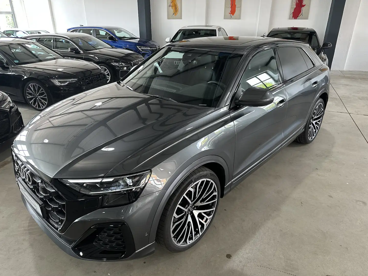 Audi Q8 45 Tdi quattro S Line/´23/Pano/ACC/AIR/ Gris - 2