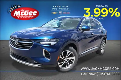 Blue 2022 Buick Envision SUV / Crossover All-Wheel Drive 9-Speed Automatic