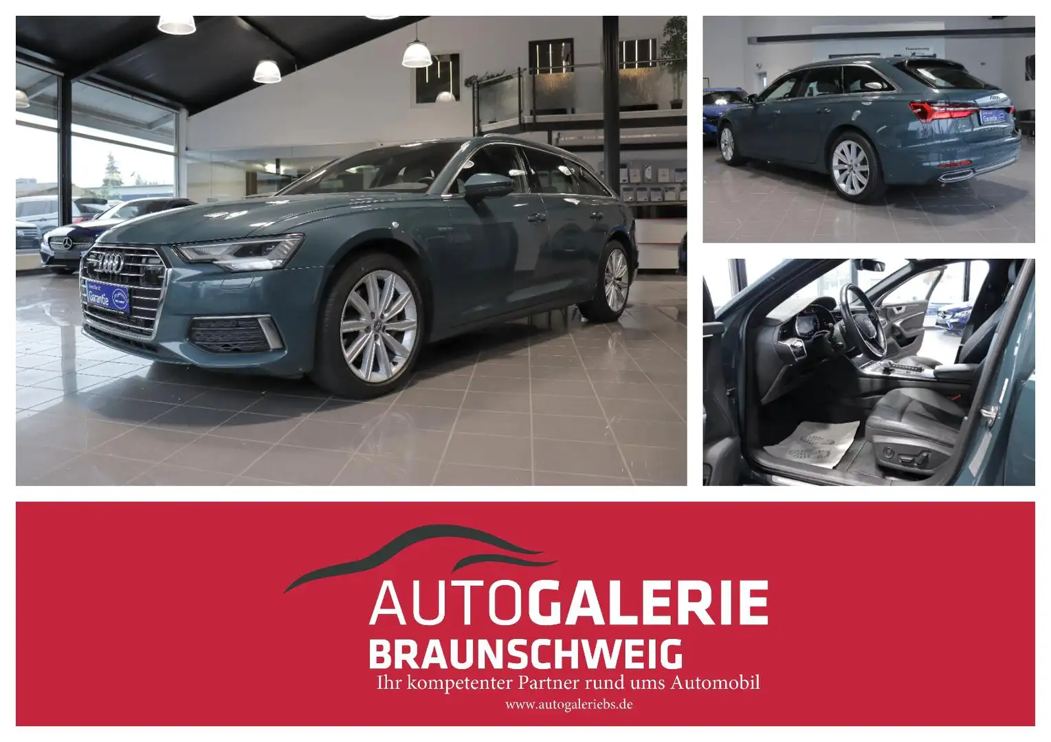 Audi A6 Avant 3.0TDI quattro design *VIRTUAL*ACC*CAM* Vert - 1