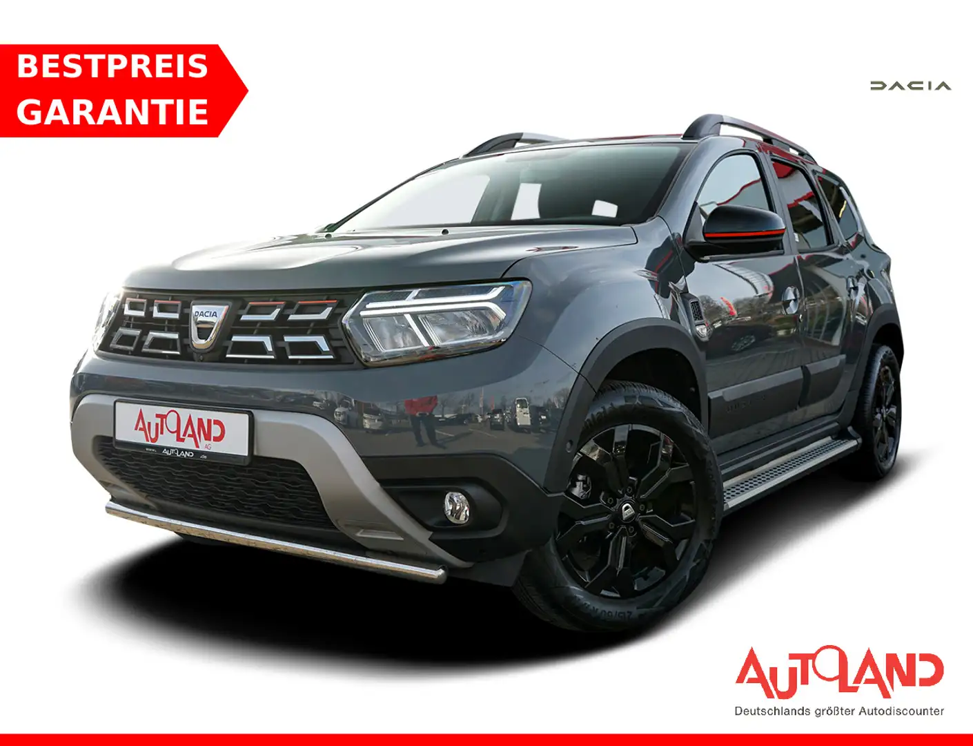 Dacia Duster II 1.3 TCE Extreme LED Navi AHK 360° DAB Grau - 1