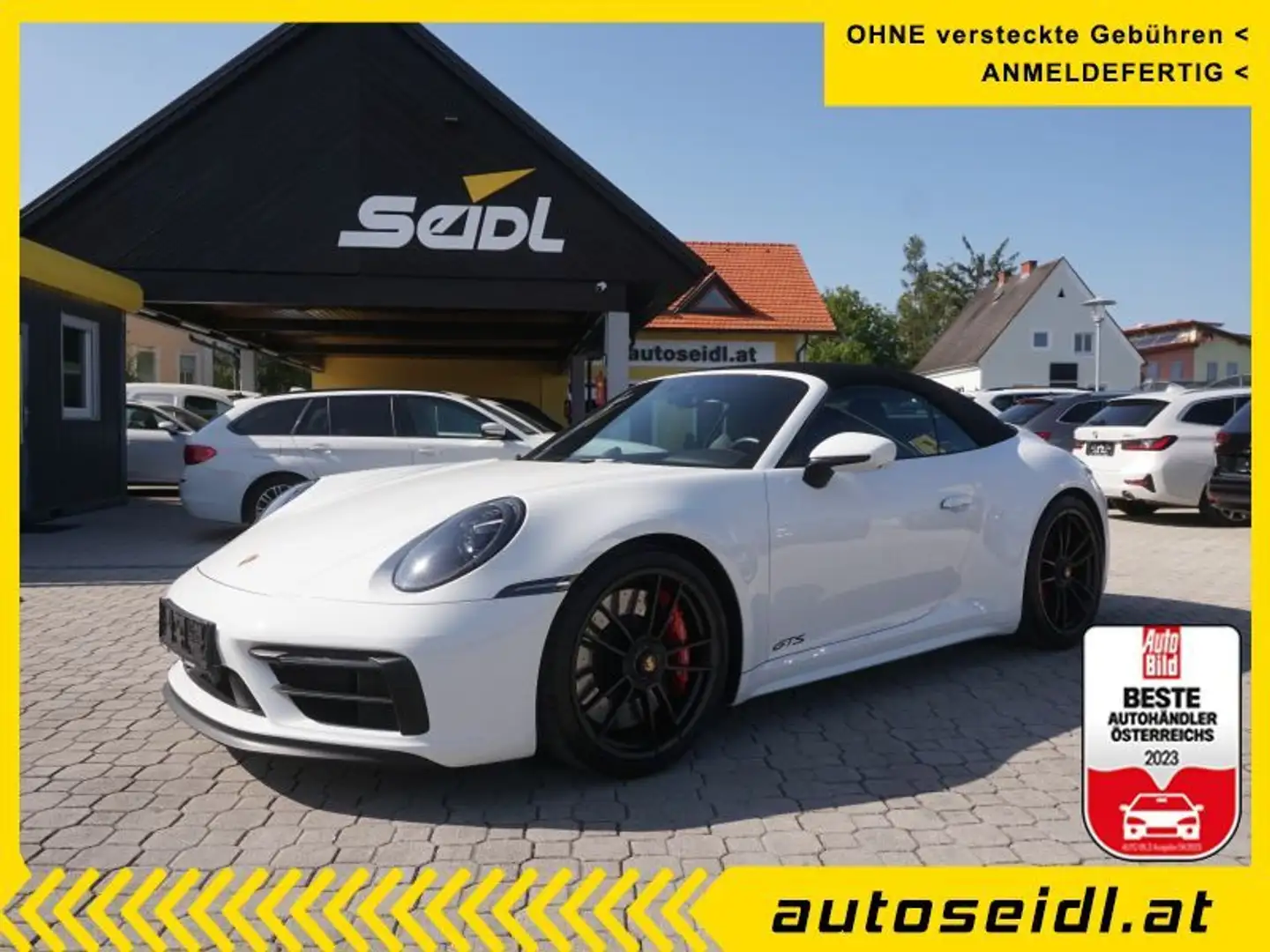 Porsche 911 Carrera Cabrio GTS *TOPAUSSTATTUNG* Weiß - 1