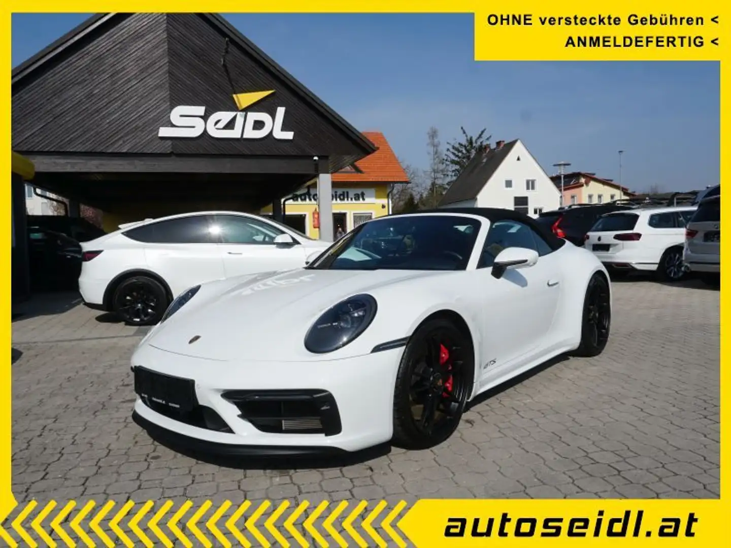 Porsche 911 Carrera Cabrio GTS *TOPAUSSTATTUNG* Weiß - 1