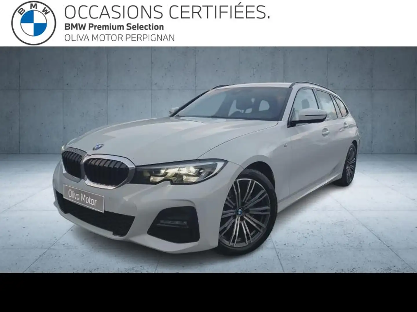 BMW 318 318dA MH 150ch M Sport Gris - 1