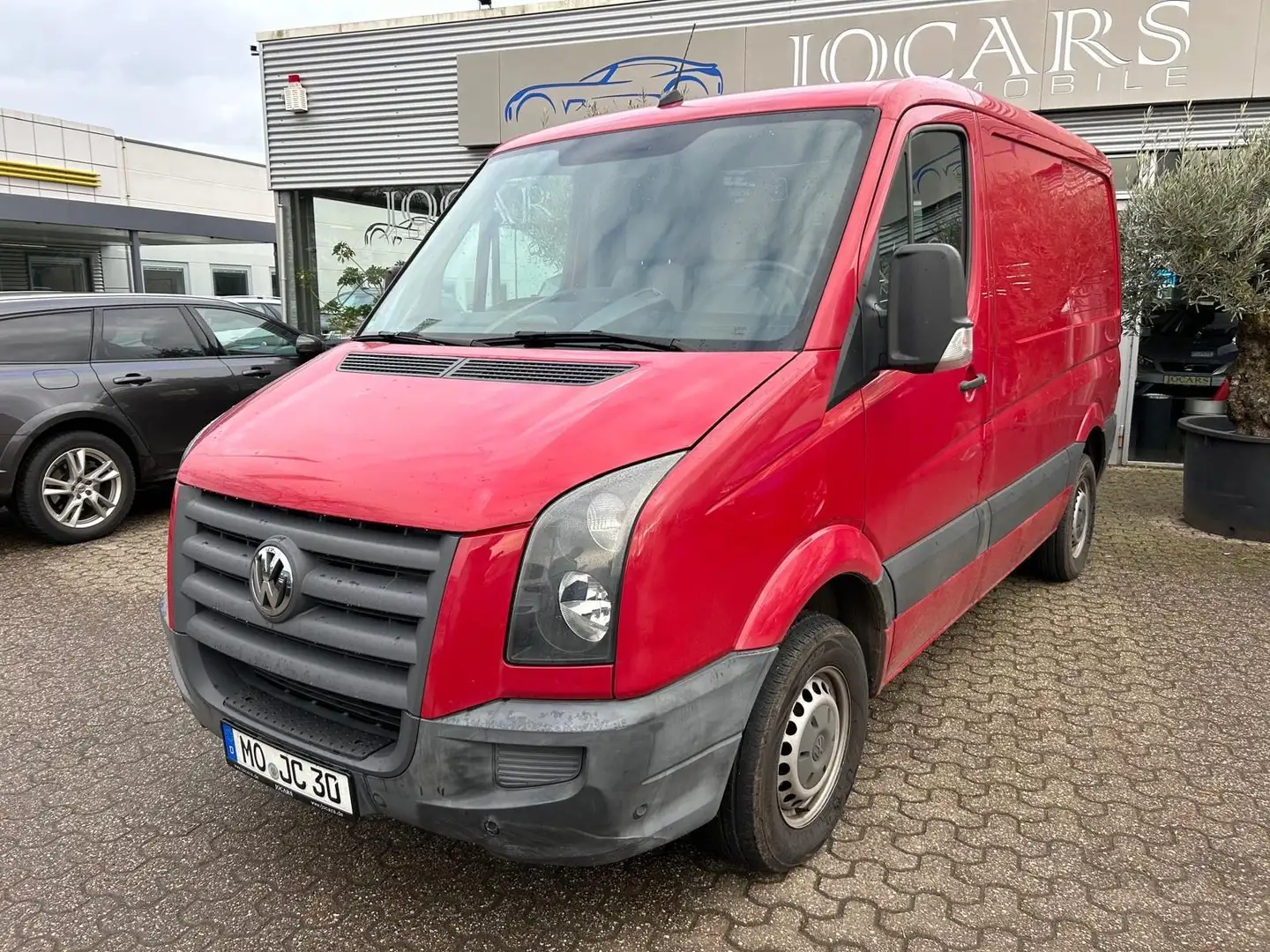 Volkswagen Crafter Kasten 30 kurz L1H1 I KLIMA I AHK I PDC Rojo - 2