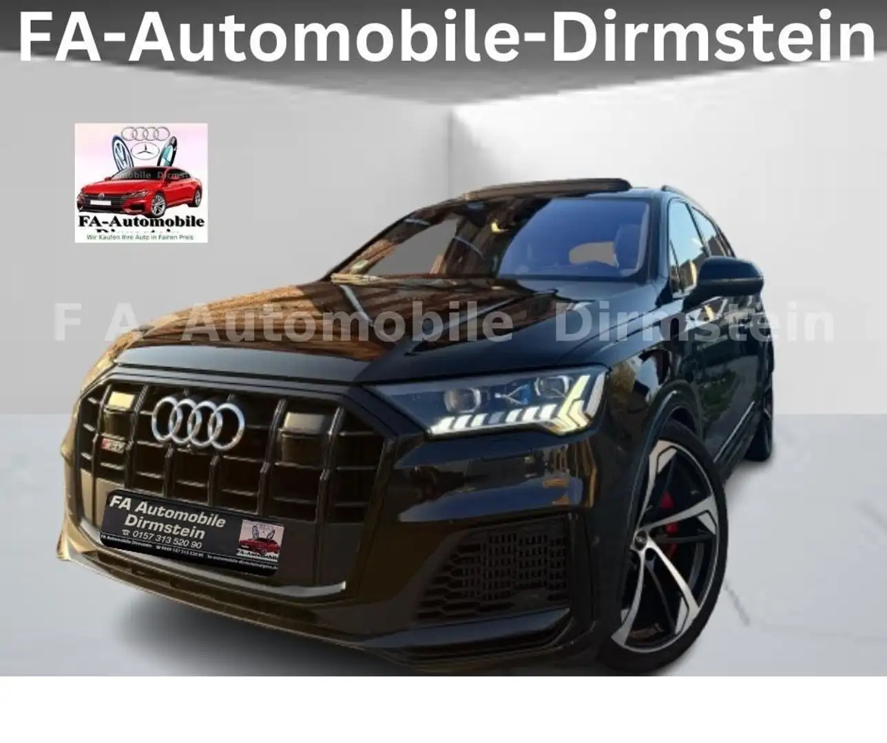 Audi SQ7 4.0 TDI Quattro/Matrix/7SITZ/NAV/KAM360/PANO Negro - 1