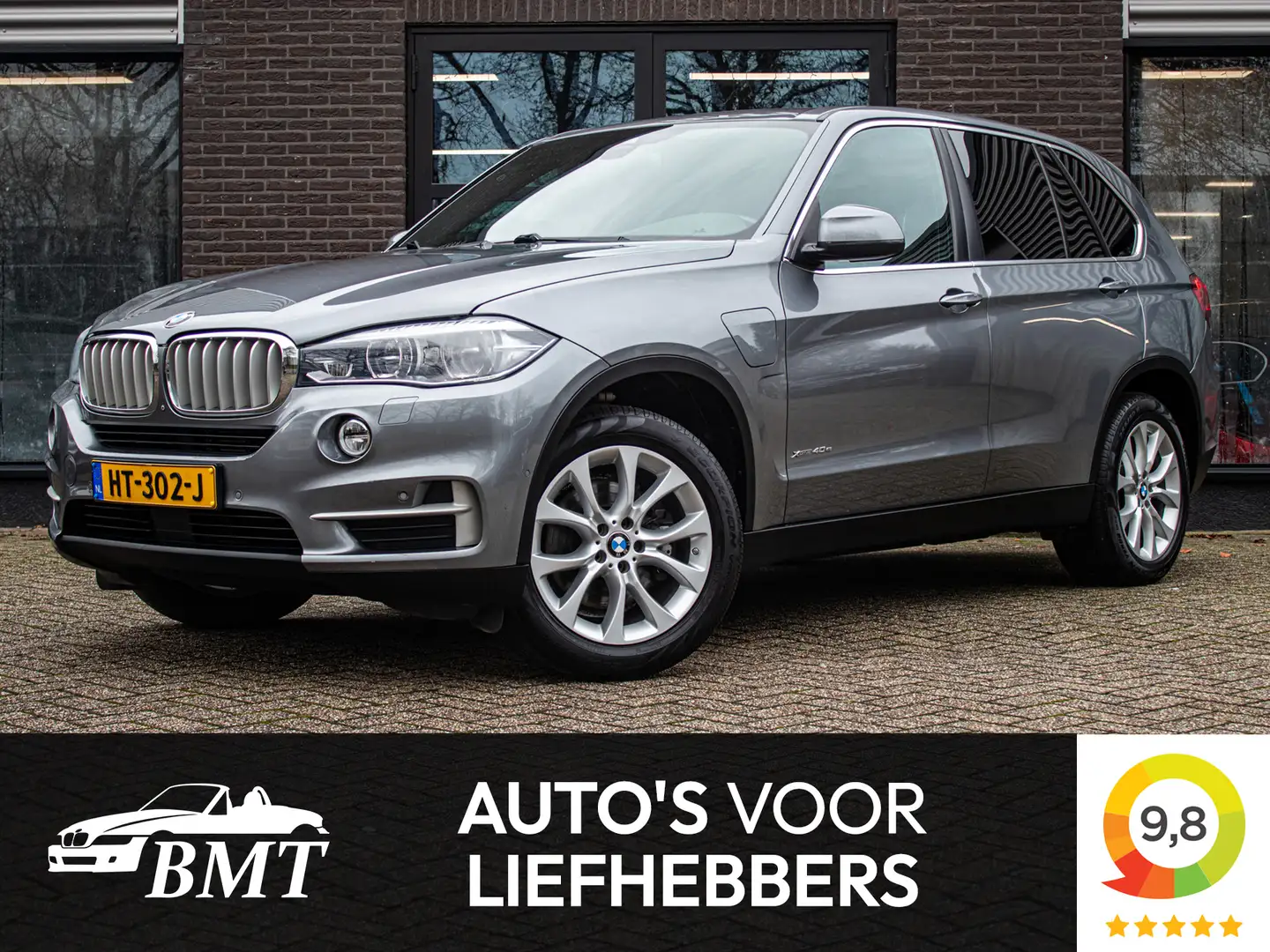 BMW X5 F15 xDrive40e High Executive / Leer / Head-Up / Ad Gris - 1