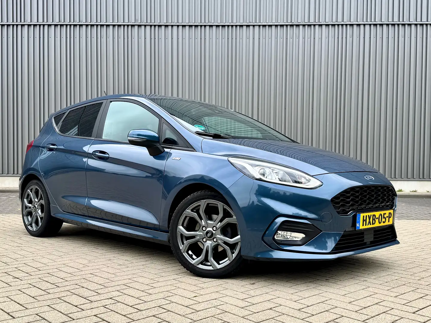 Ford Fiesta 1.0 Ecoboost | ST-Line | Winterpack | LED | Dealer Blauw - 1