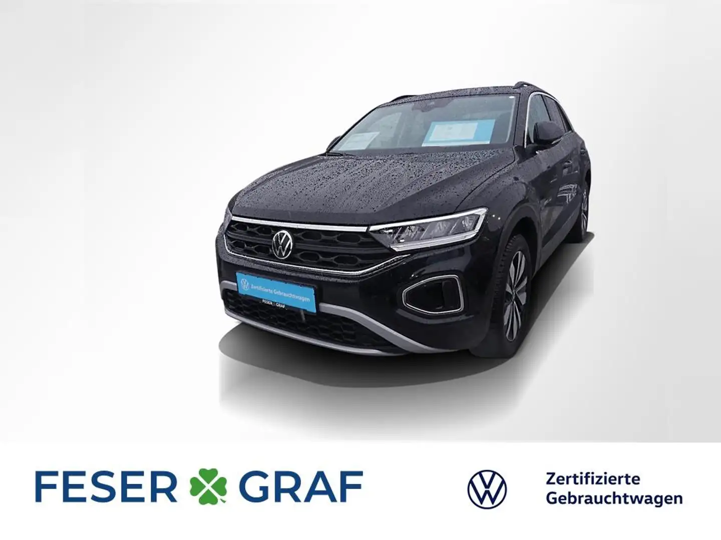 Volkswagen T-Roc 1.0 TSI Goal ACC LED Navi PDC Sitzh. 17" Noir - 1