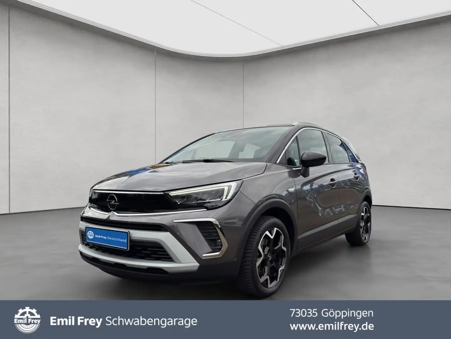 Opel Crossland Crossland 1.2 Automatik Ultimate Grijs - 1