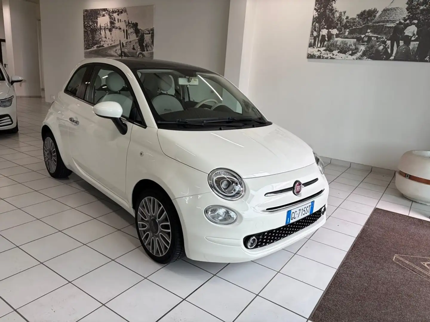 Fiat 500 500 III 2015 1.2 Lounge 69cv Bianco - 1