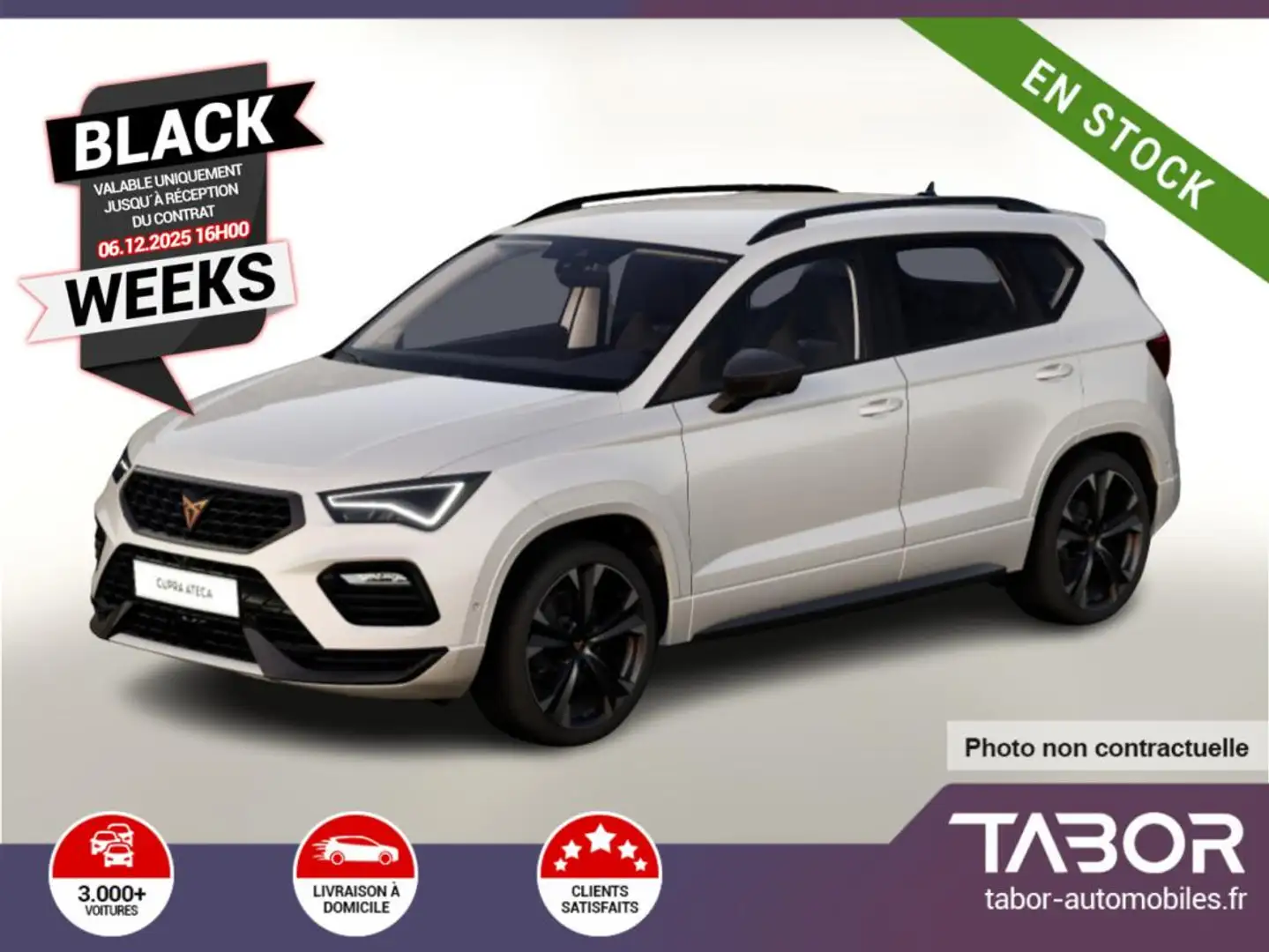 CUPRA Ateca 1.5 TSI 150 DSG GPS Sièges chauf. Blanc - 1