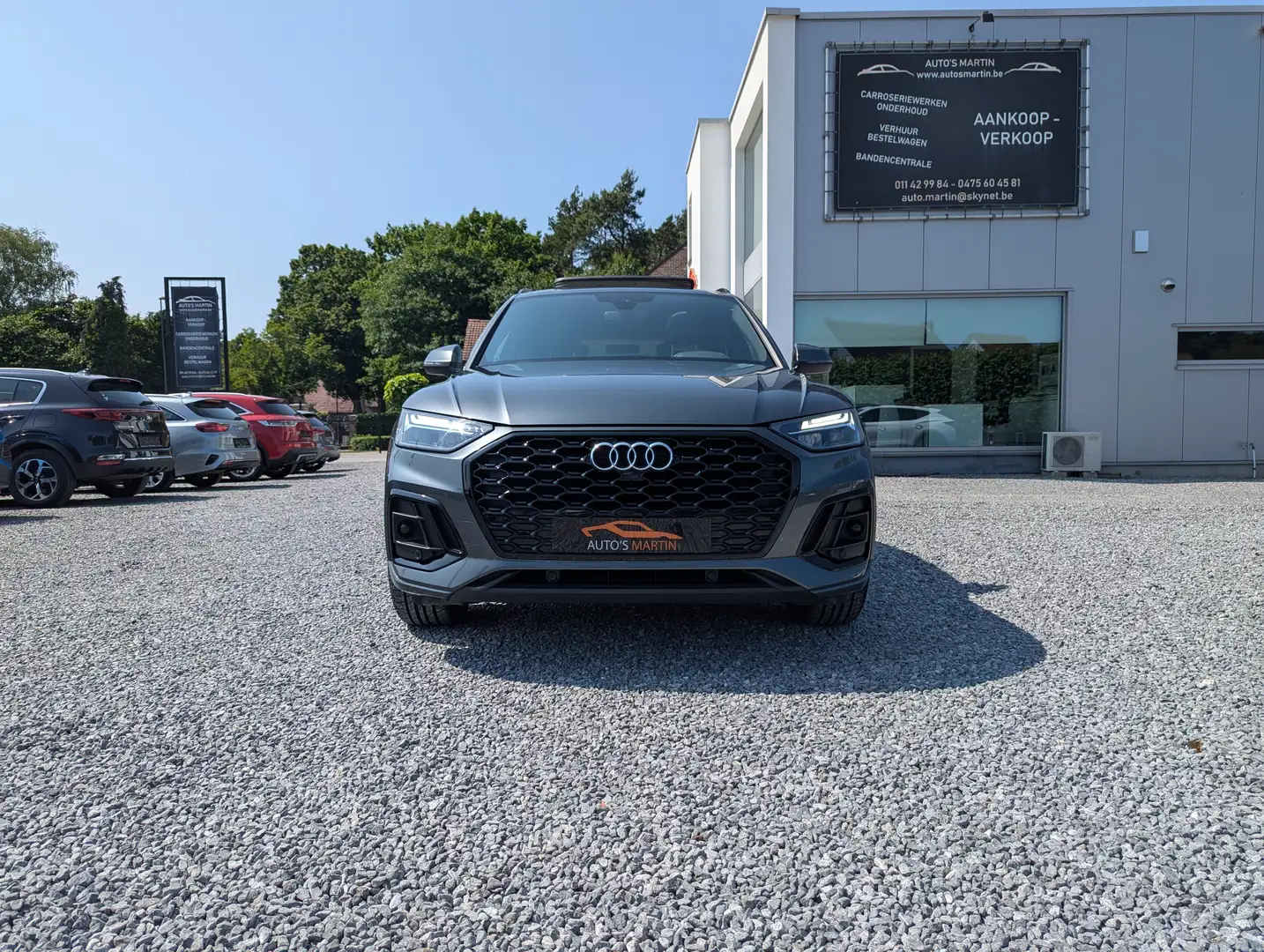 Audi Q5 Sportback 35 TDi S line | PANO | RESERVED Gris - 2
