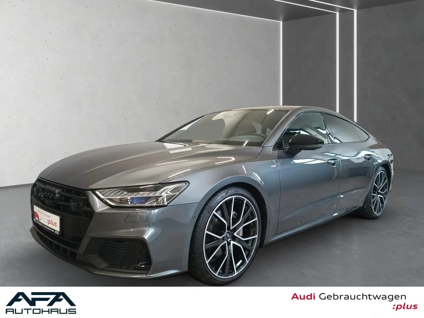 Audi A7 Sportback 45 TDI qu. 2x S-Line*Matrix*StHz*Luft Grau - 1