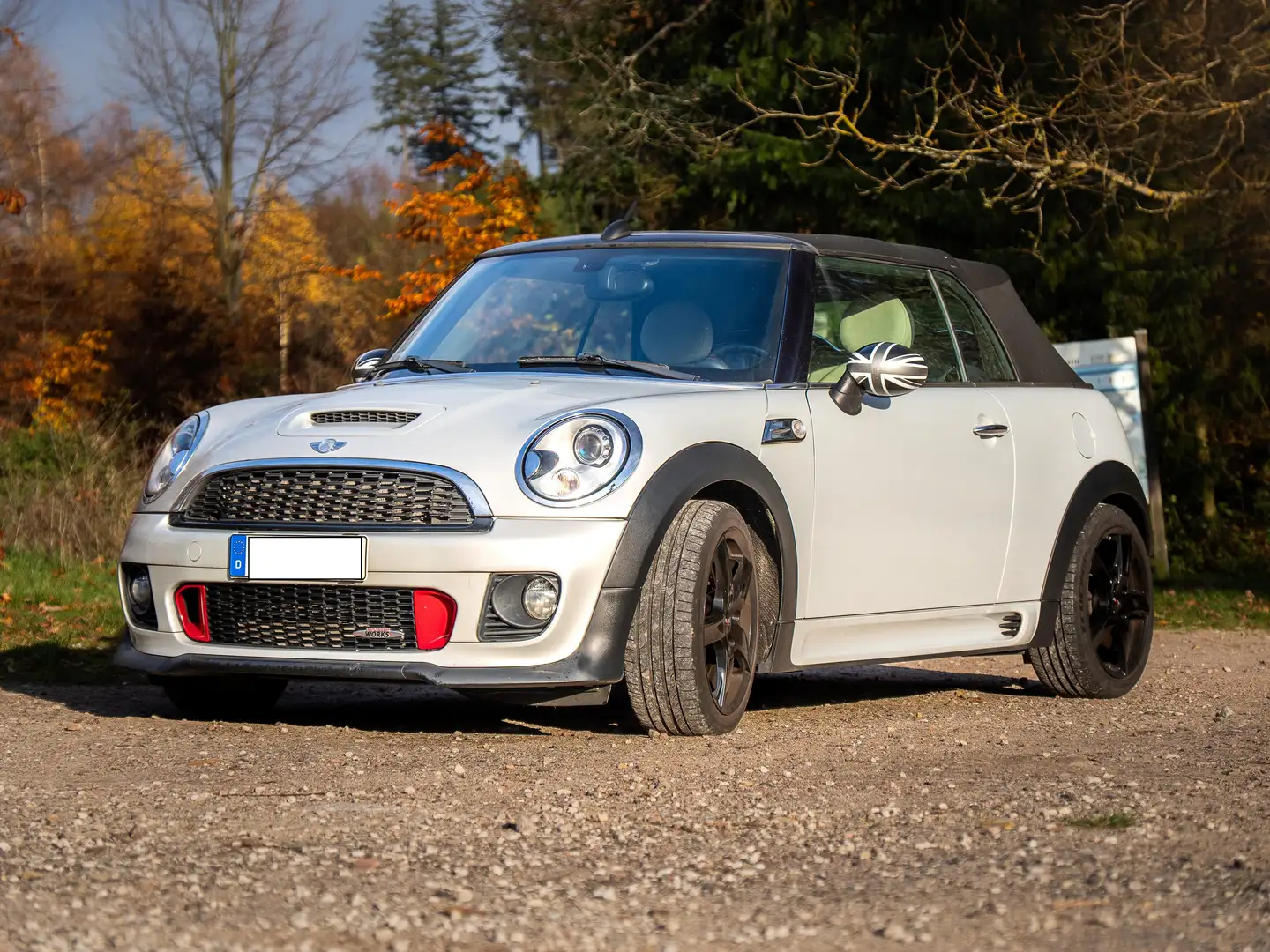 MINI John Cooper Works Cabrio Mini John Cooper Works Cabrio Argent - 1