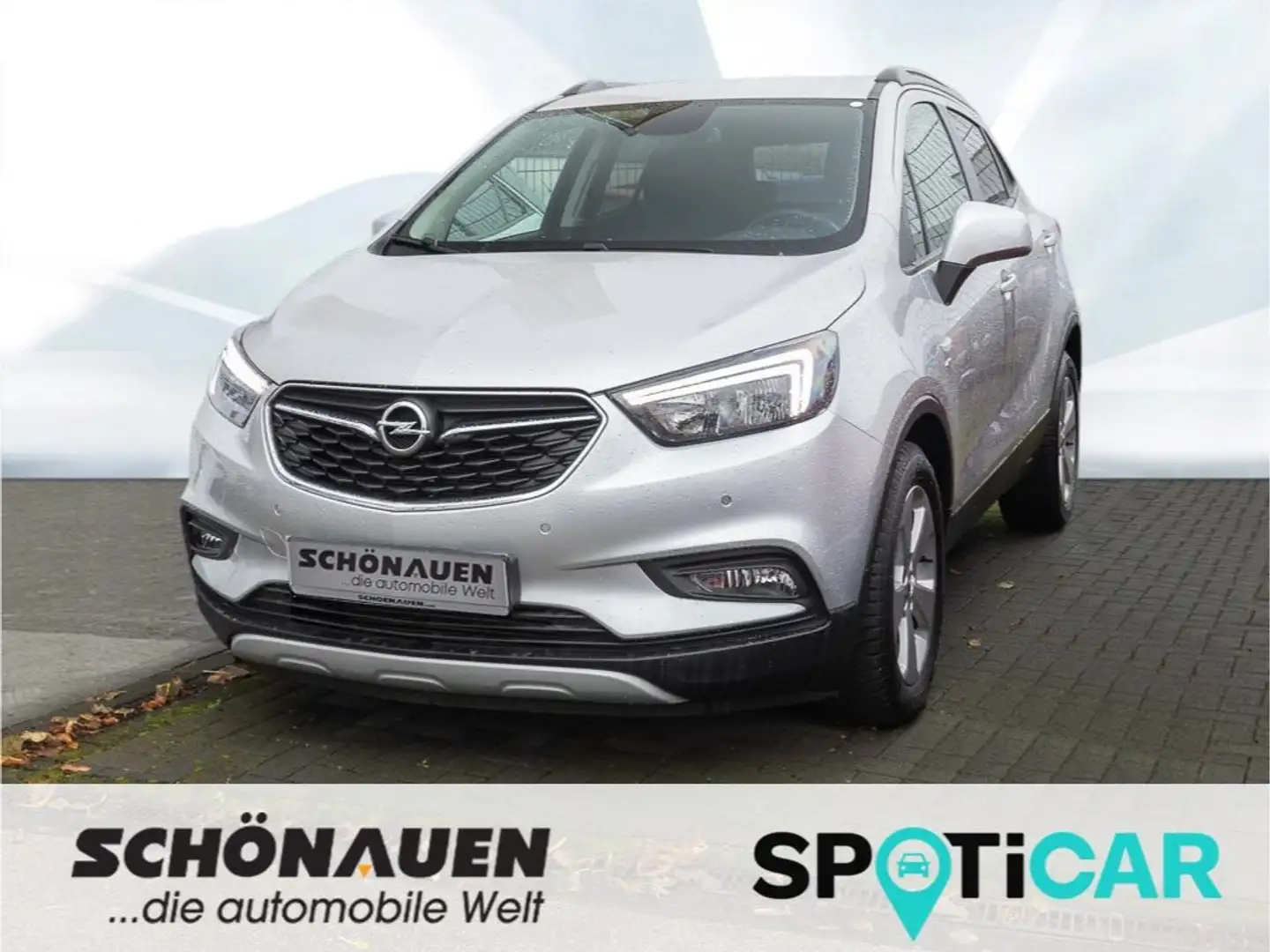Opel Mokka X 1.4 Active +ALLW+KLIMA+PDC+RFK+AUT+NAVI+ Argent - 1