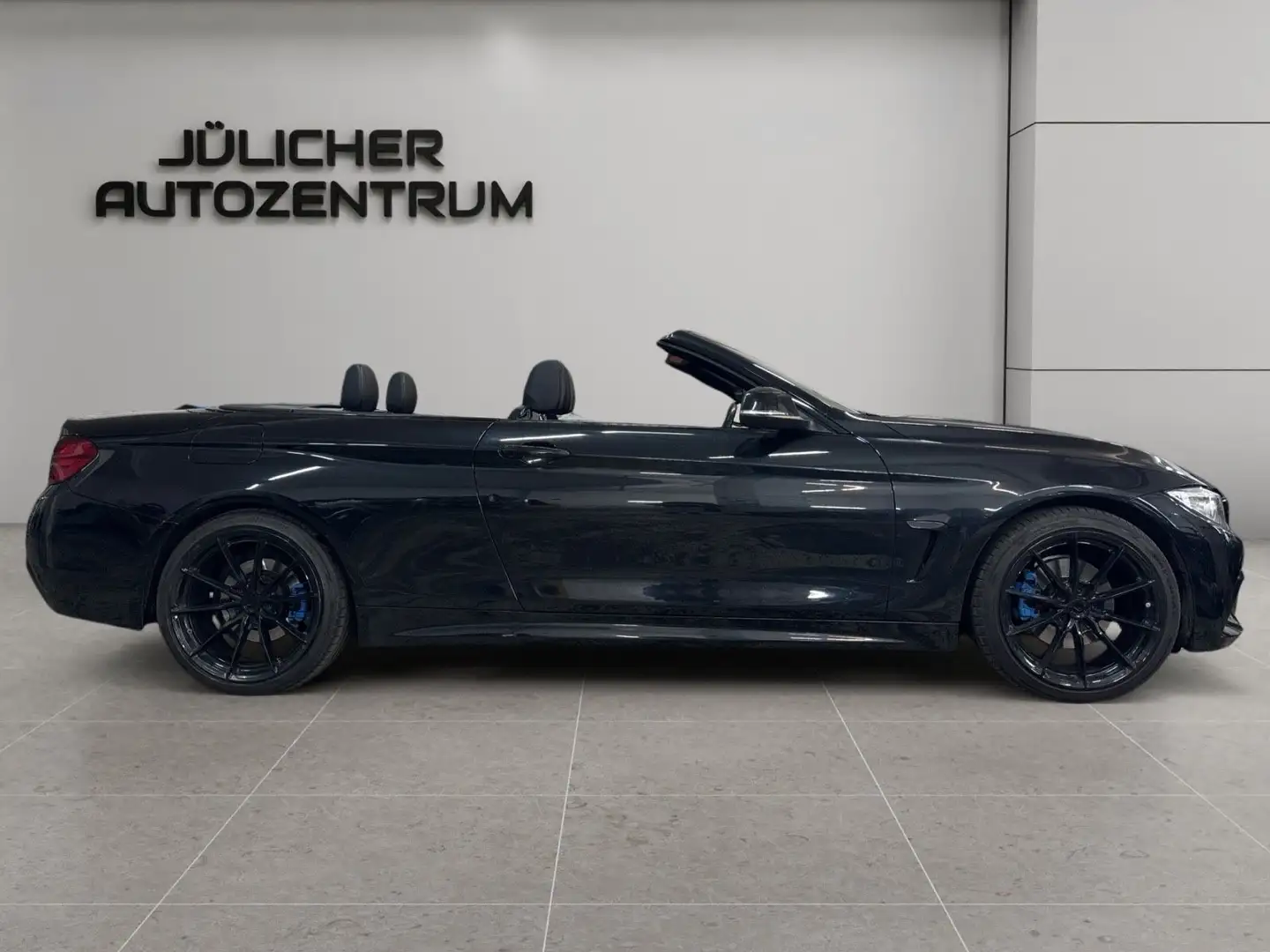 BMW 428 i Cabrio Automatik, Wenig Km, 1 J. Garantie Schwarz - 2