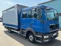 MAN TGL 10.220 DOKA DOPPELKABINE/1.HAND+MAN-SCHECKH Bleu - thumbnail 1