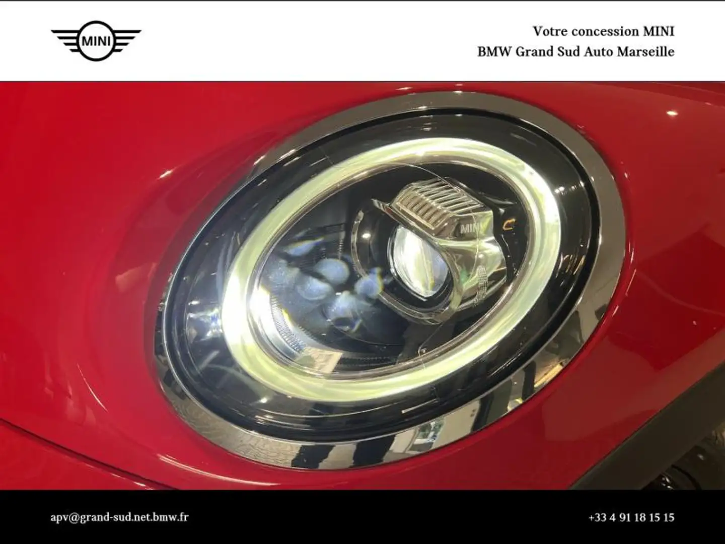 MINI Cooper SE Cooper SE 184ch Edition Greenwich BVA Rouge - 2