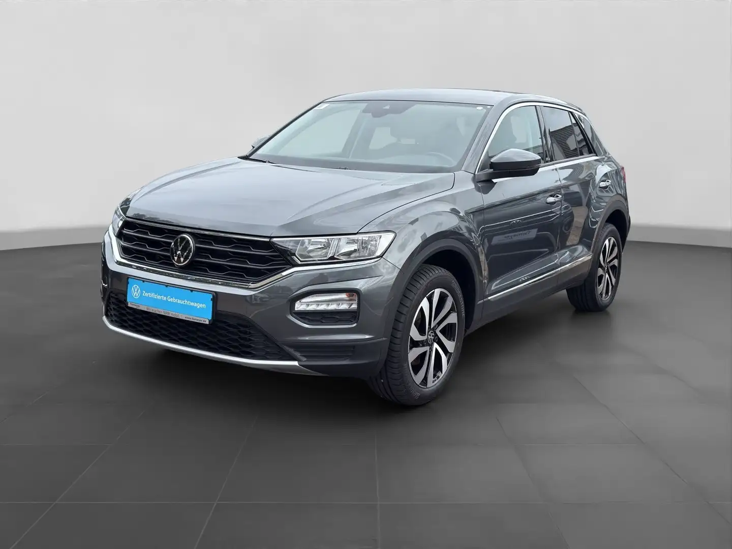 Volkswagen T-Roc 1.0 TSI STYLE APP-CON SITZH LM17 Grau - 2