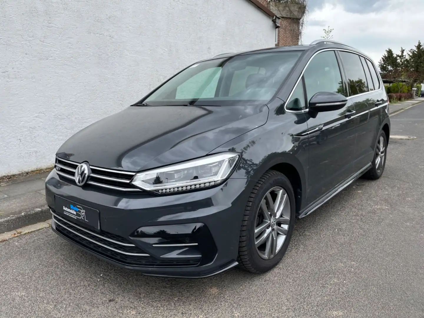 Volkswagen Touran 1.6 TDI DSG R LINE NAVI LED ALCANTARA ACC Grau - 1