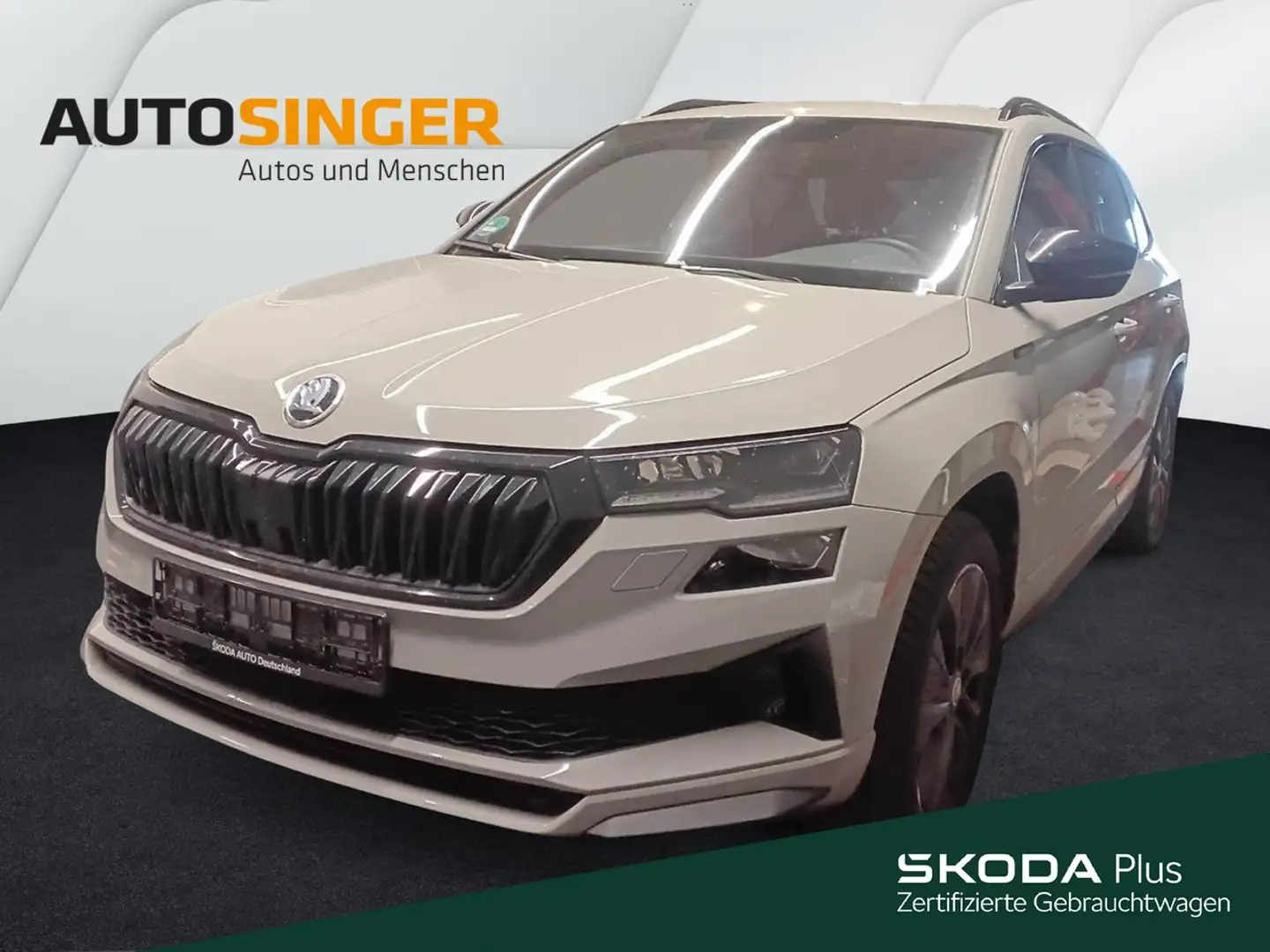 Skoda Karoq Sportline 2,0 TSI DSG 4x4 *MATRIX*NAV*LED* Grau - 1
